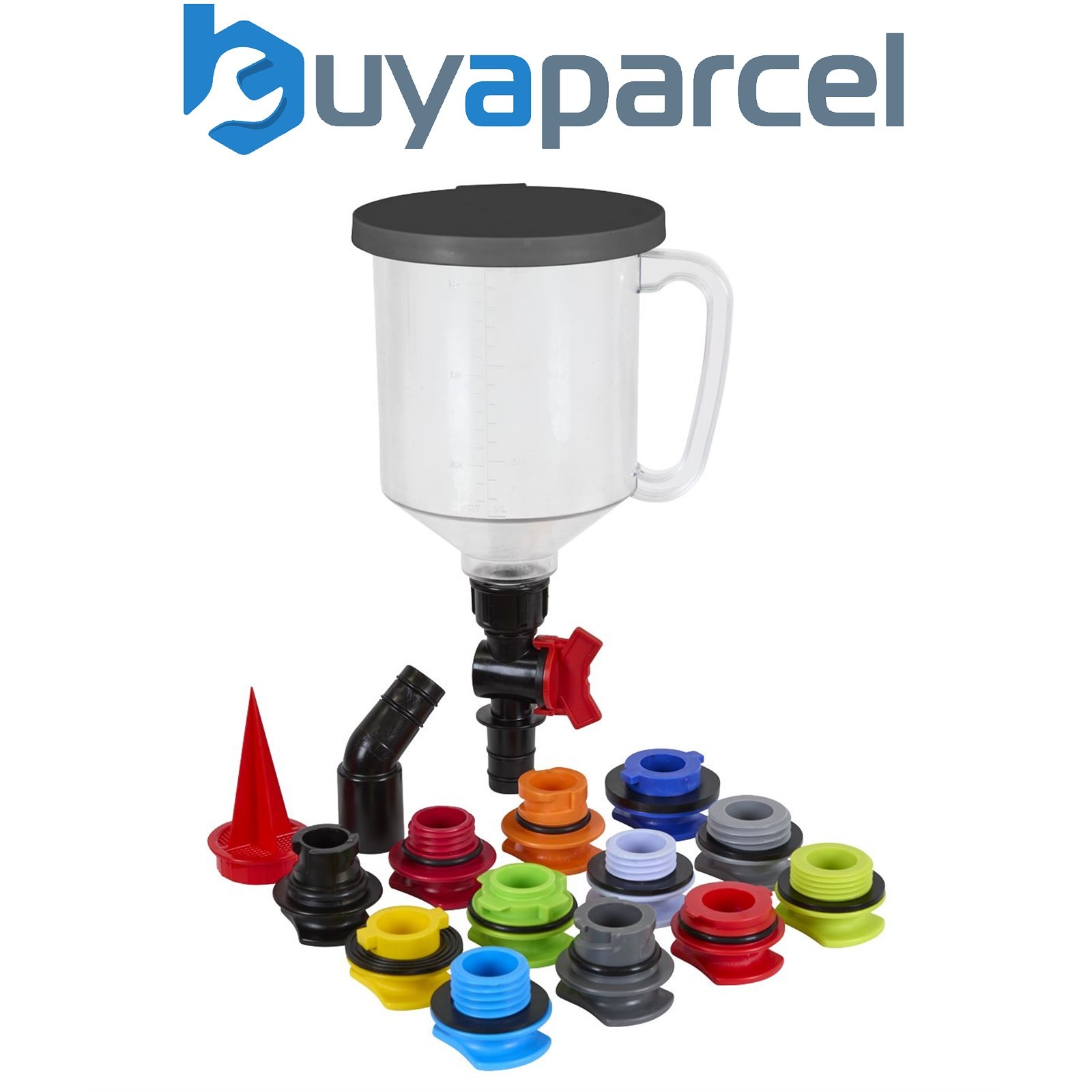 Sealey VS7107 Master Engine Oil Funnel Filling Kit 15pc