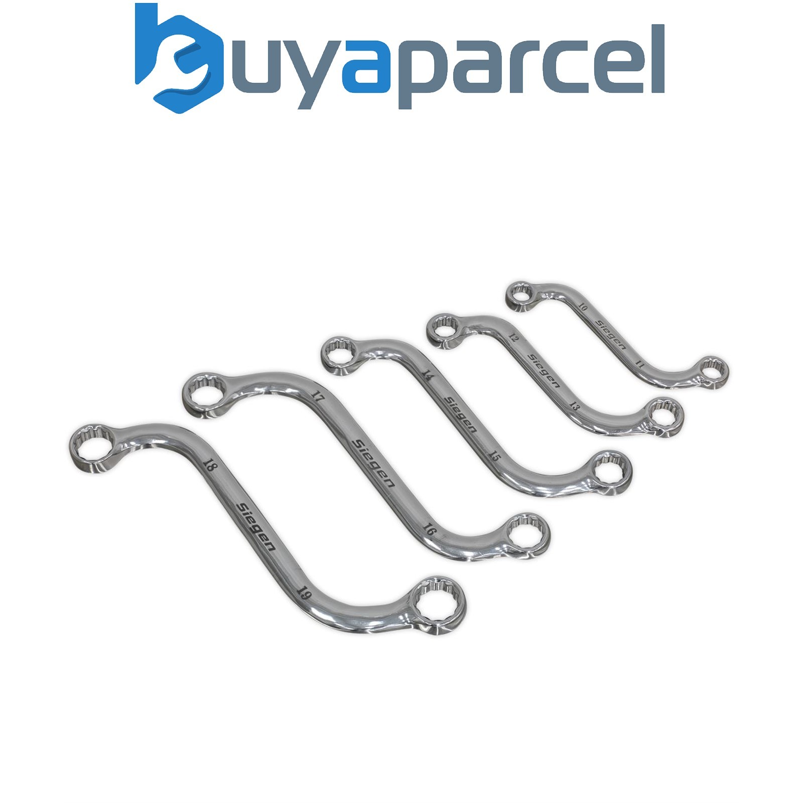 Sealey S0717 Siegen S-Spanner Set 5pc