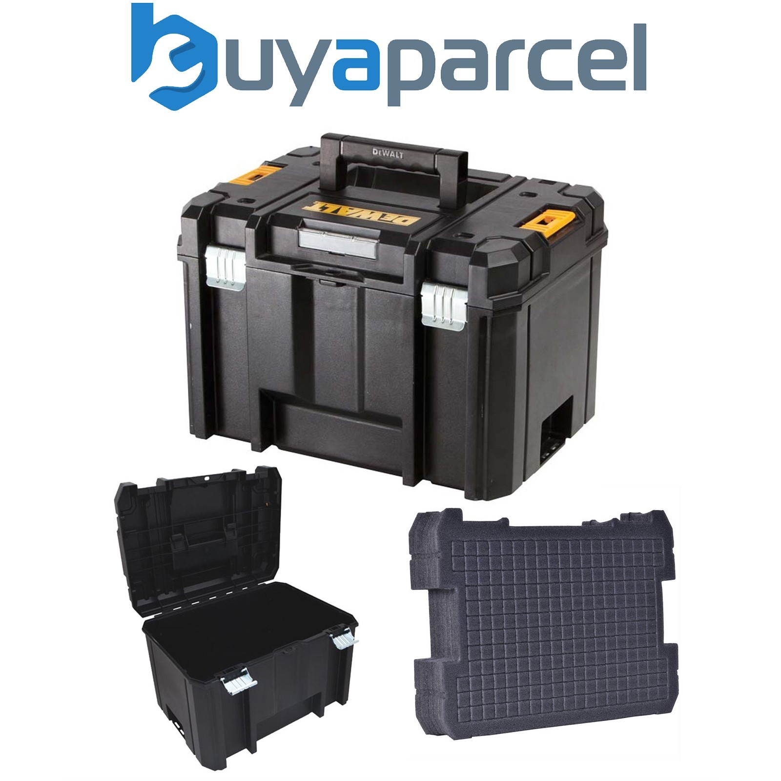 Dewalt DWST1-71195 TSTAK VI Deep Tool Storage Case Heavy Duty 23L + Foam Insert