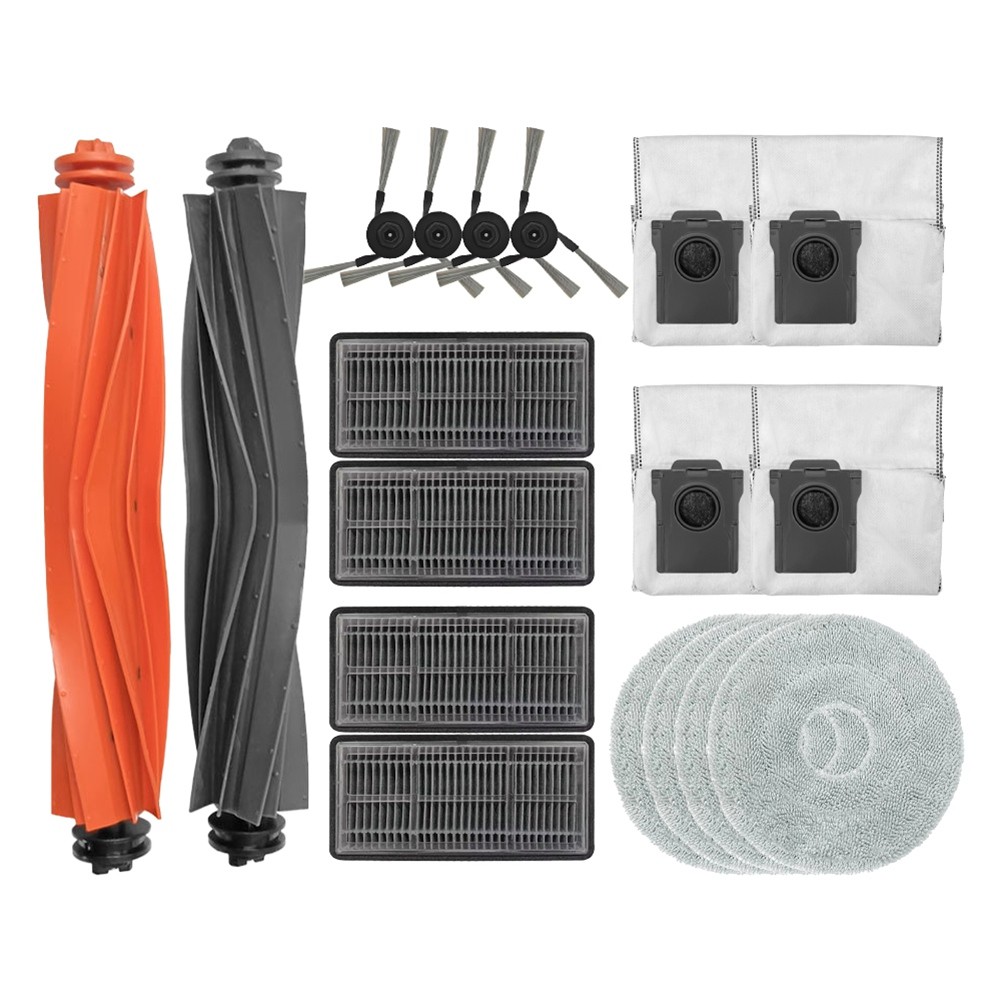 For X40 Pro Ultra Main Side Brush Hepa Mop Cloth Dust Bag Accessories7183