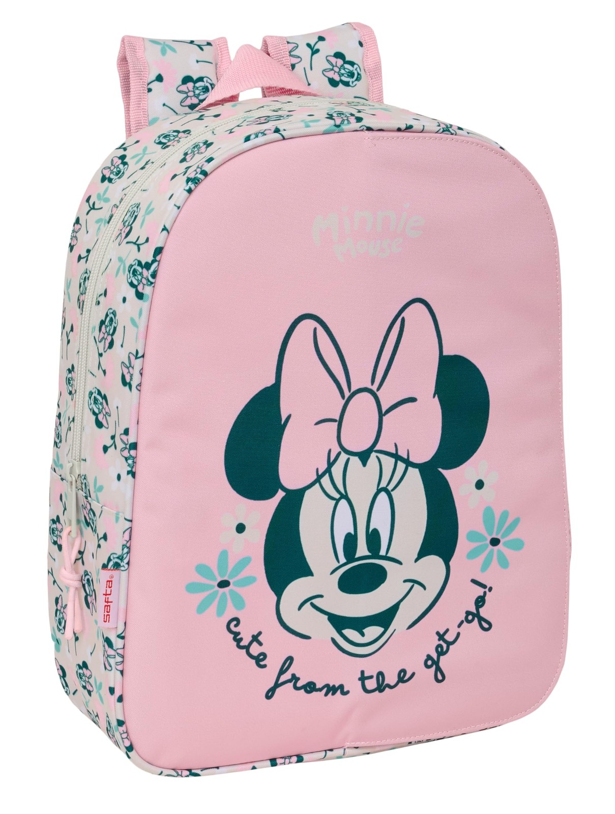 MINNIE MOUSE MINTY – Children's Backpack, Adaptable to Cart, Easy Cleaning, Idea