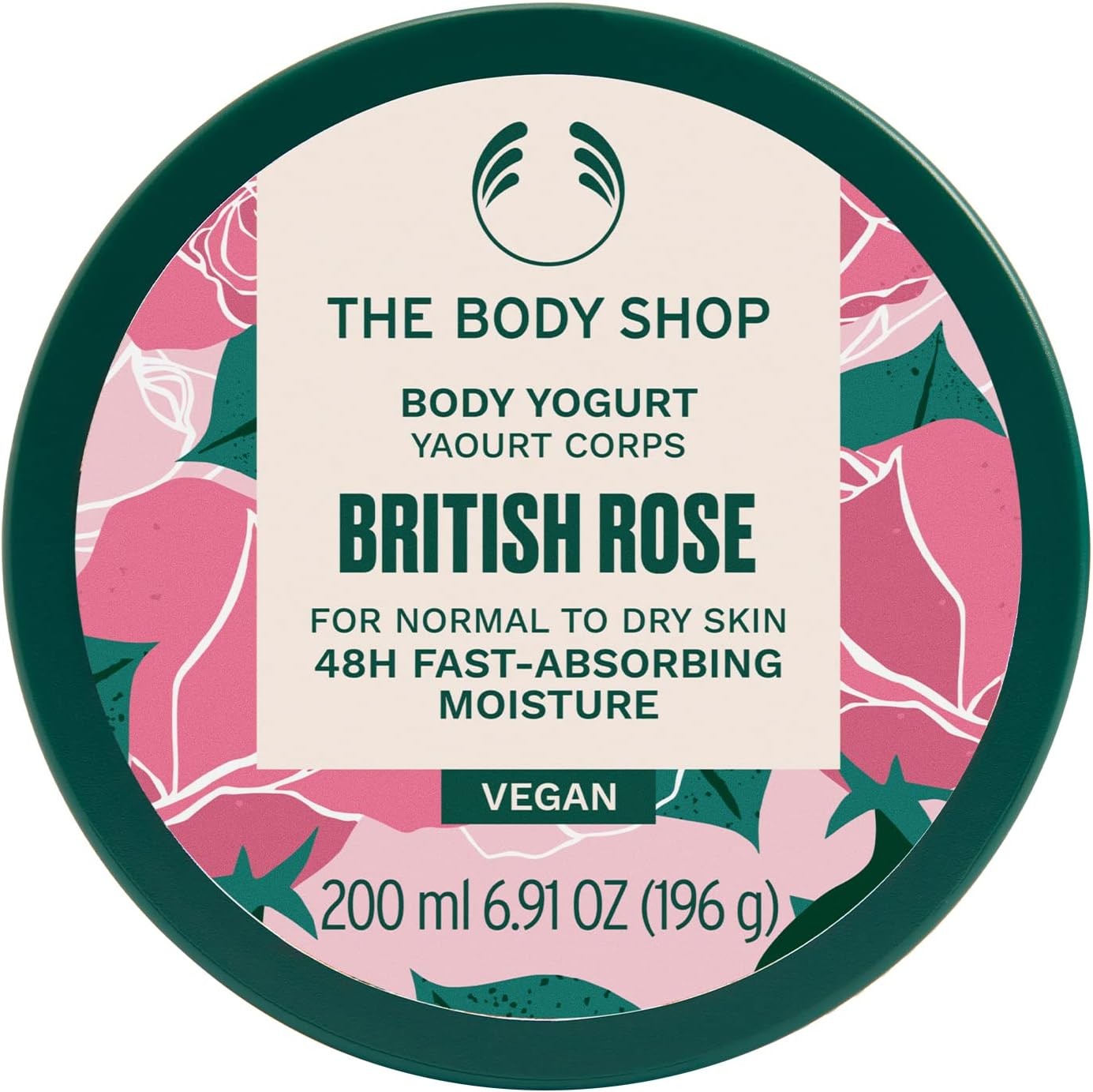 Body Shop Body Yogurt British Rose 200ml