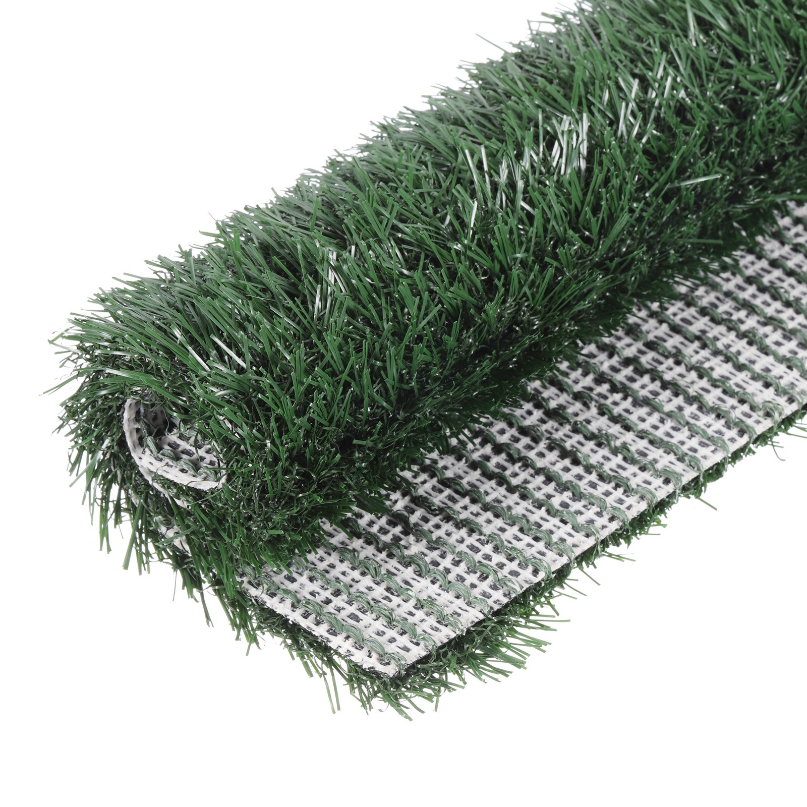 Artificial Grass Turf Mat 18x28" Realistic Fake Grass Rug Carpet Green