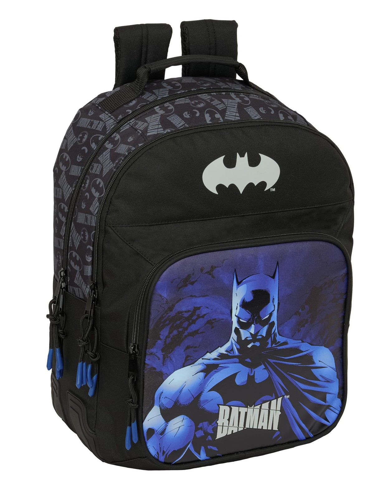 BATMAN – Children's School Backpack, Ideal for Children of Different Ages, Comfo