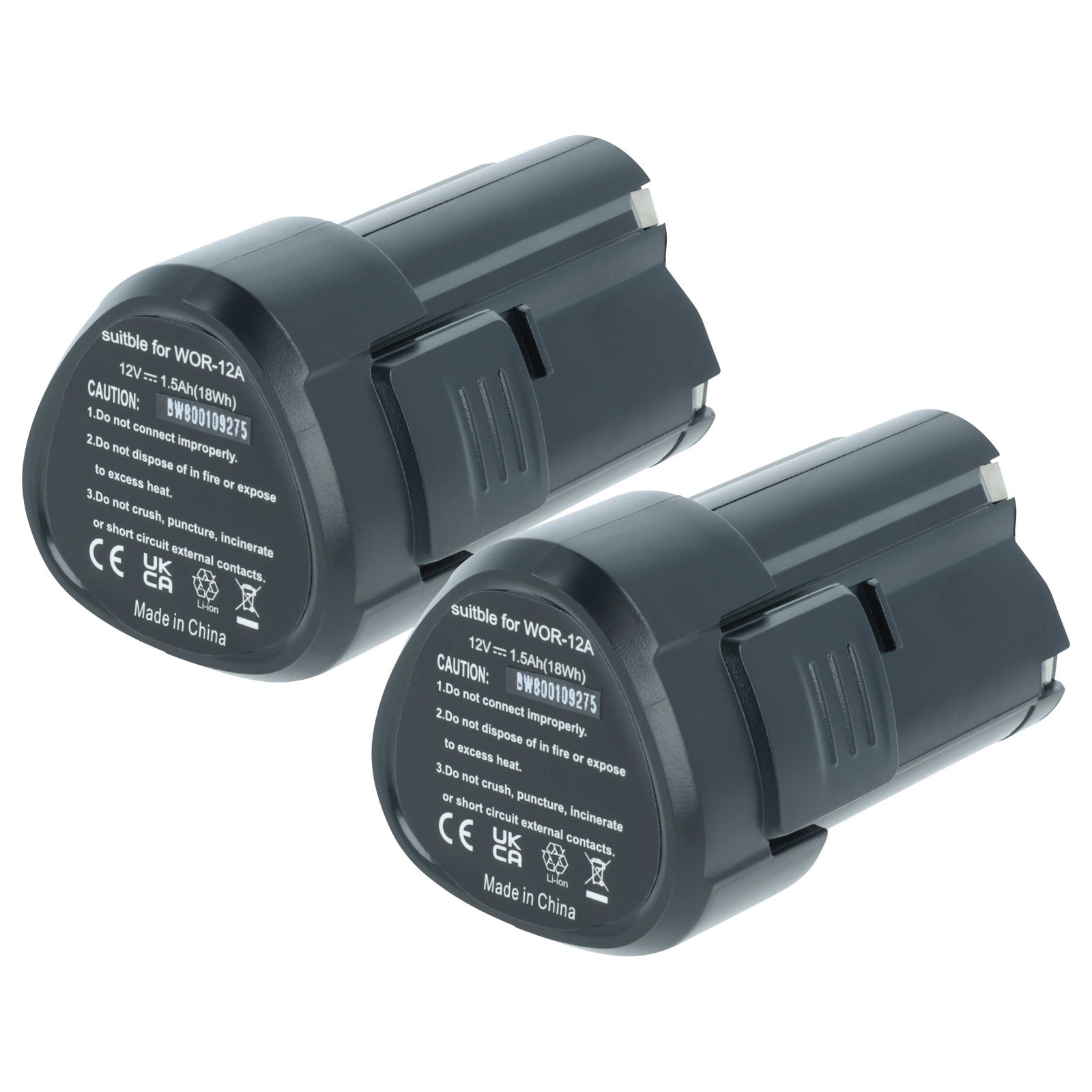 2x Battery for Rockwell KRGRT-PN-7734031 12V
