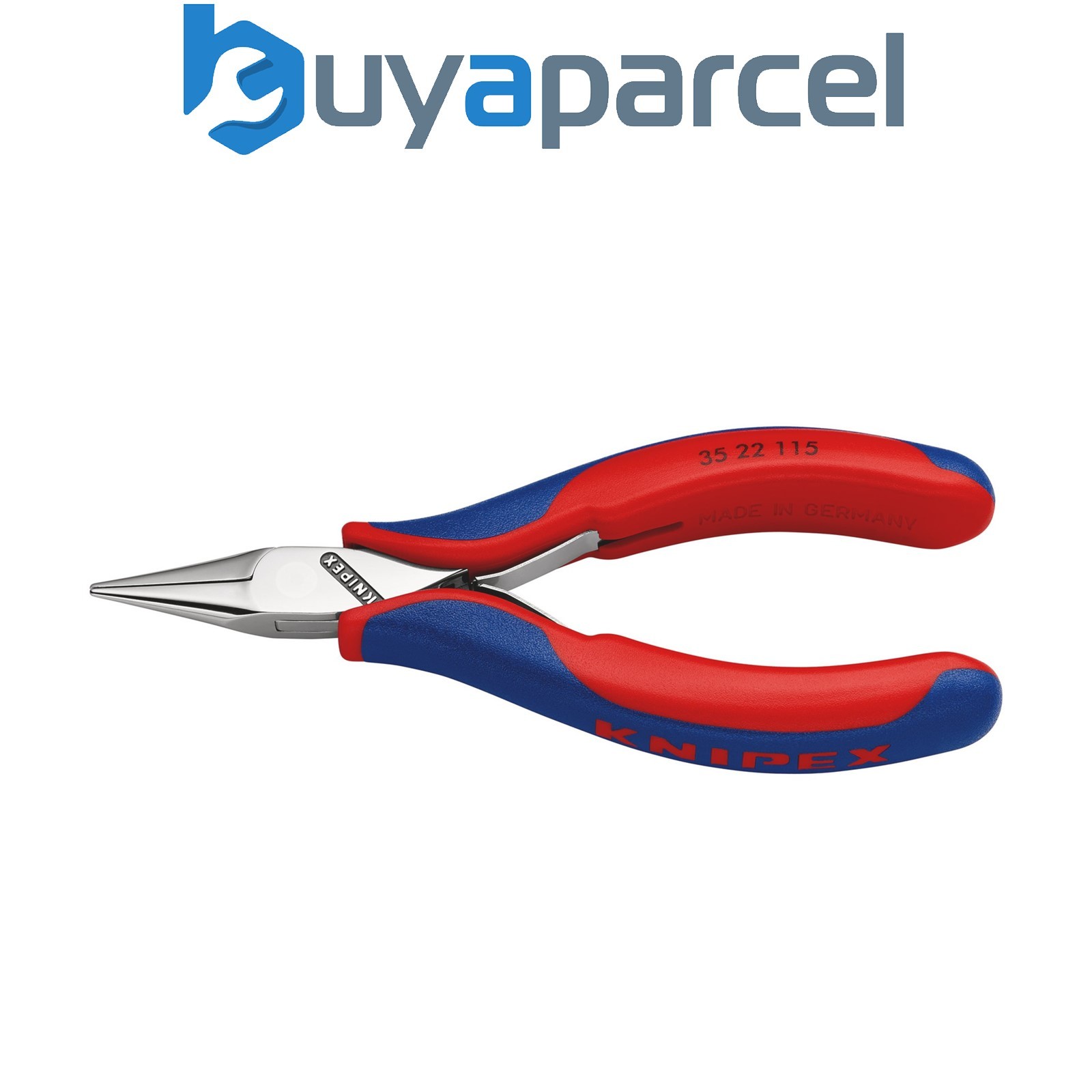 Draper 27699 KNIPEX 35 22 115 Electronics Pliers with Box Joint with Multi-Compo