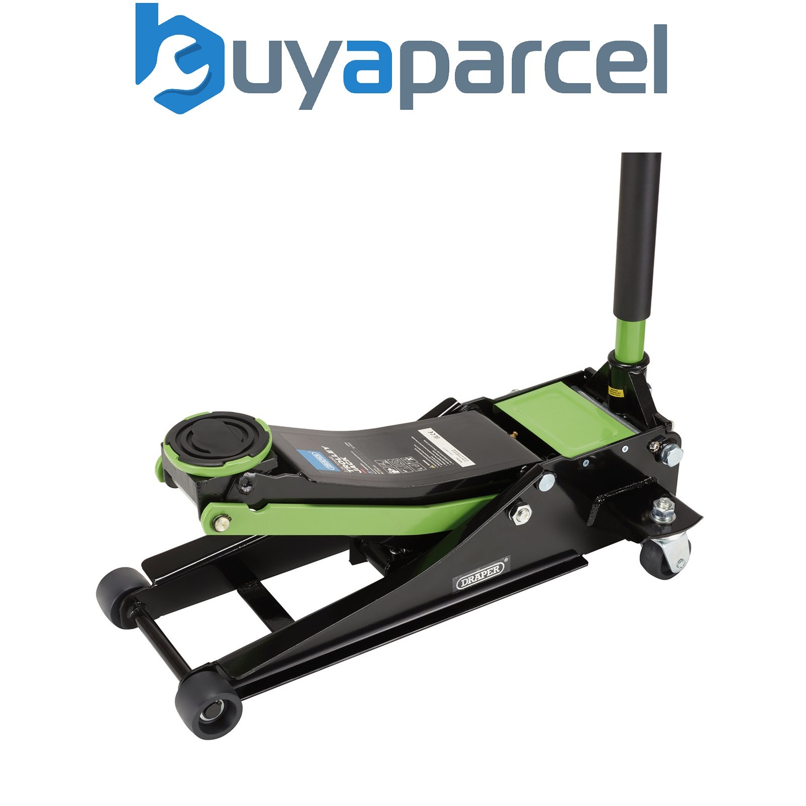 Draper 28466 Trolley Jack, 2.25 Tonne, Green