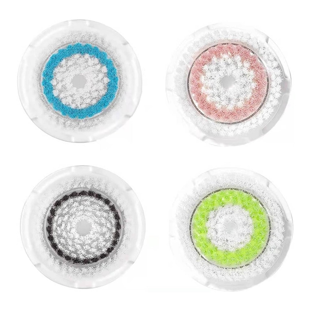 4X( Cleansing Brush Head Replacement Set for Mia 1, Mia 2, Mia Fit,5124