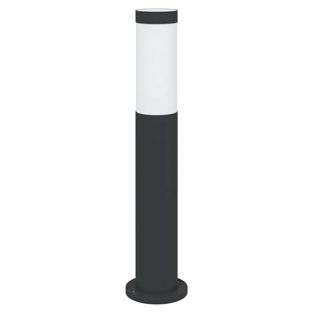 Bollard Light 50cm Black Stainless Steel IP44 Outdoor Garden vidaXL