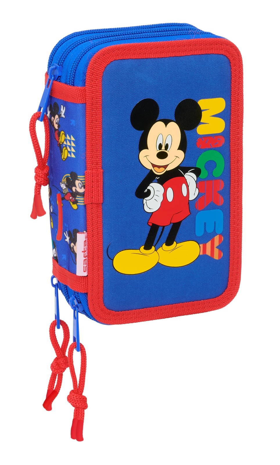 Mickey Mouse Today – School Pencil Case with 37 Tools Included, Children's Penci