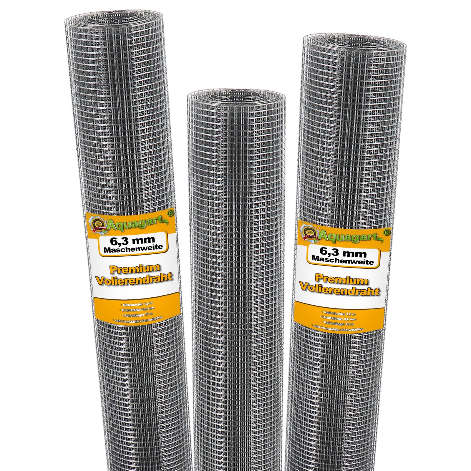 10 m x 1 m Aviary wire Wire mesh Welding grid Vole grille Wire mesh