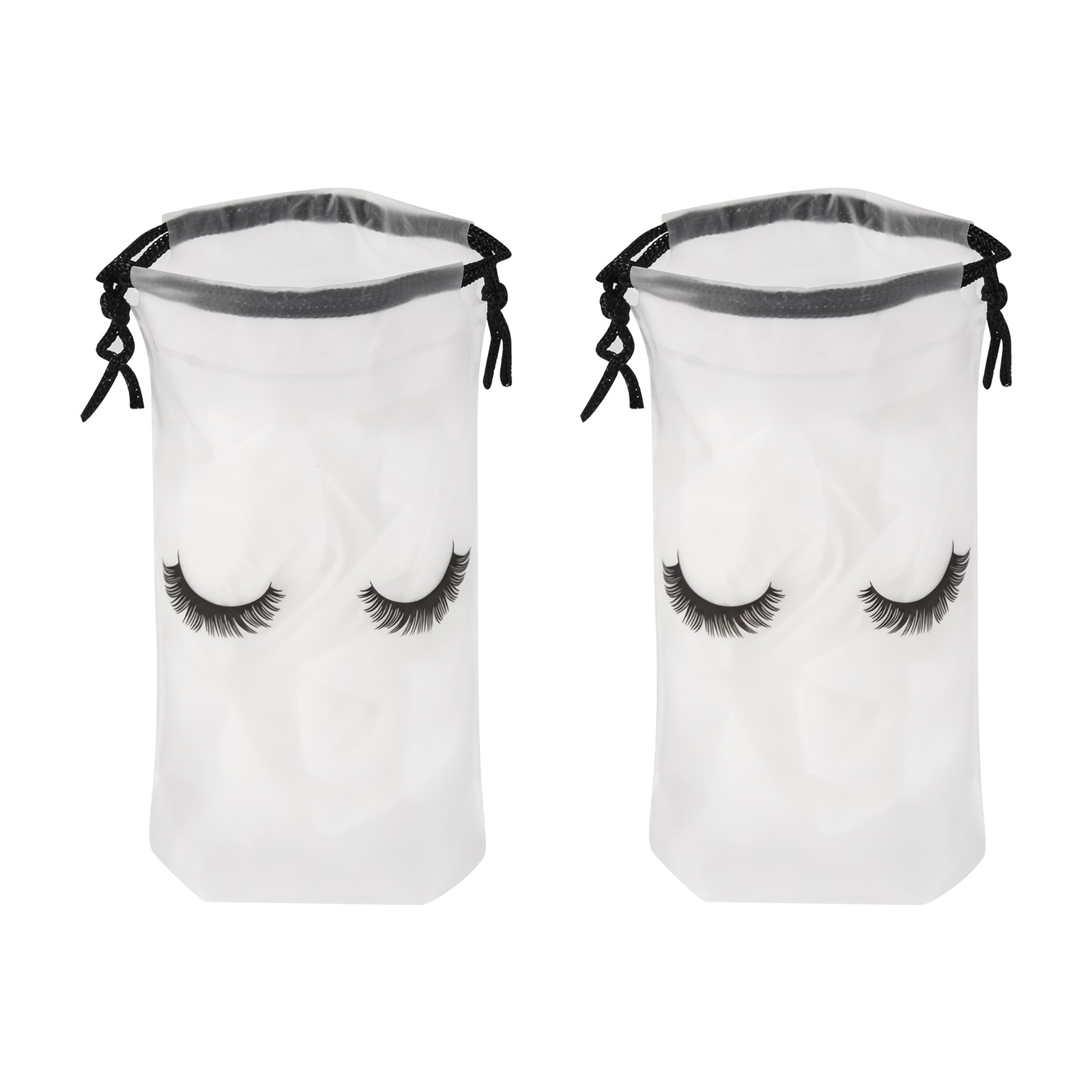 2X(100Pcs Lash Bags for Clients Lash Goodie Bags for Clients Lash Aftercare8122
