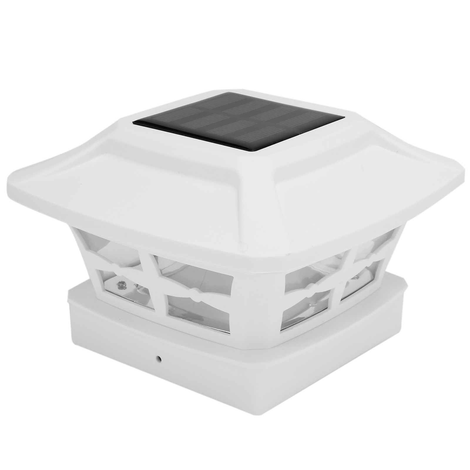 3X(Solar Post Lights 2 Lighting Modes LED Deck Fence Lights for 4X43818