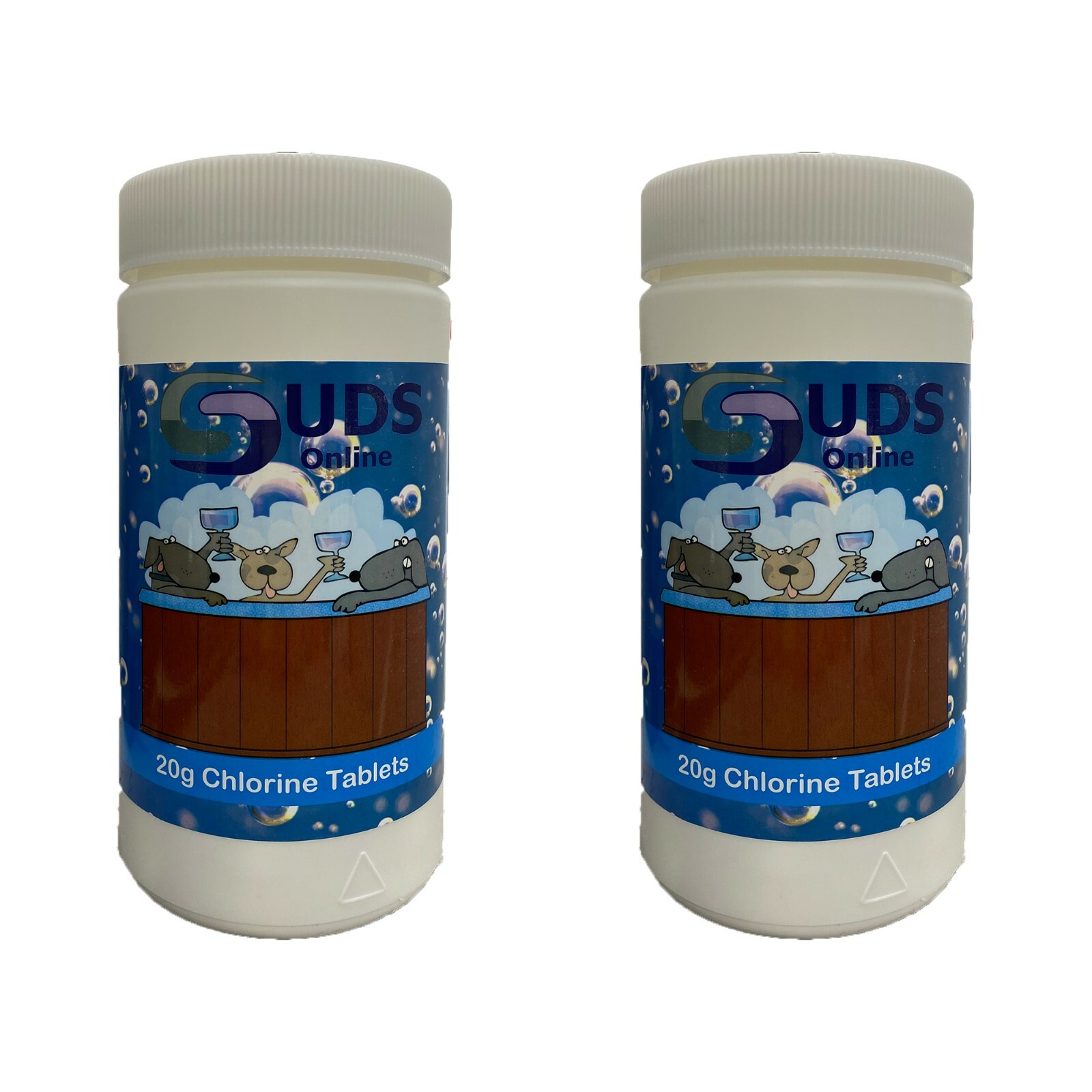 20g Chlorine Tablets x 100 for Hot Tub Swimming Pool Spa chemicals tubs