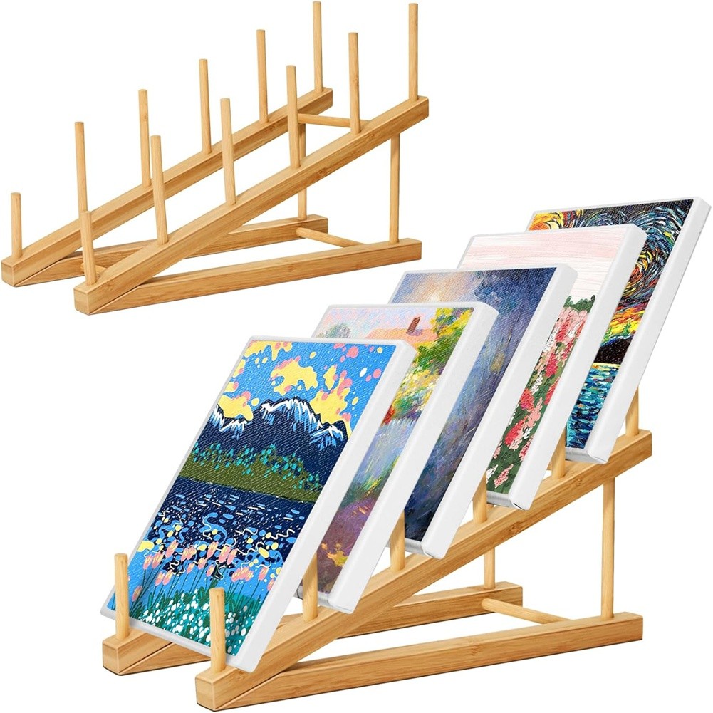 Small Art Drying Rack, Art Storage Rack,5 Layers Paint Display Rack Storage2816