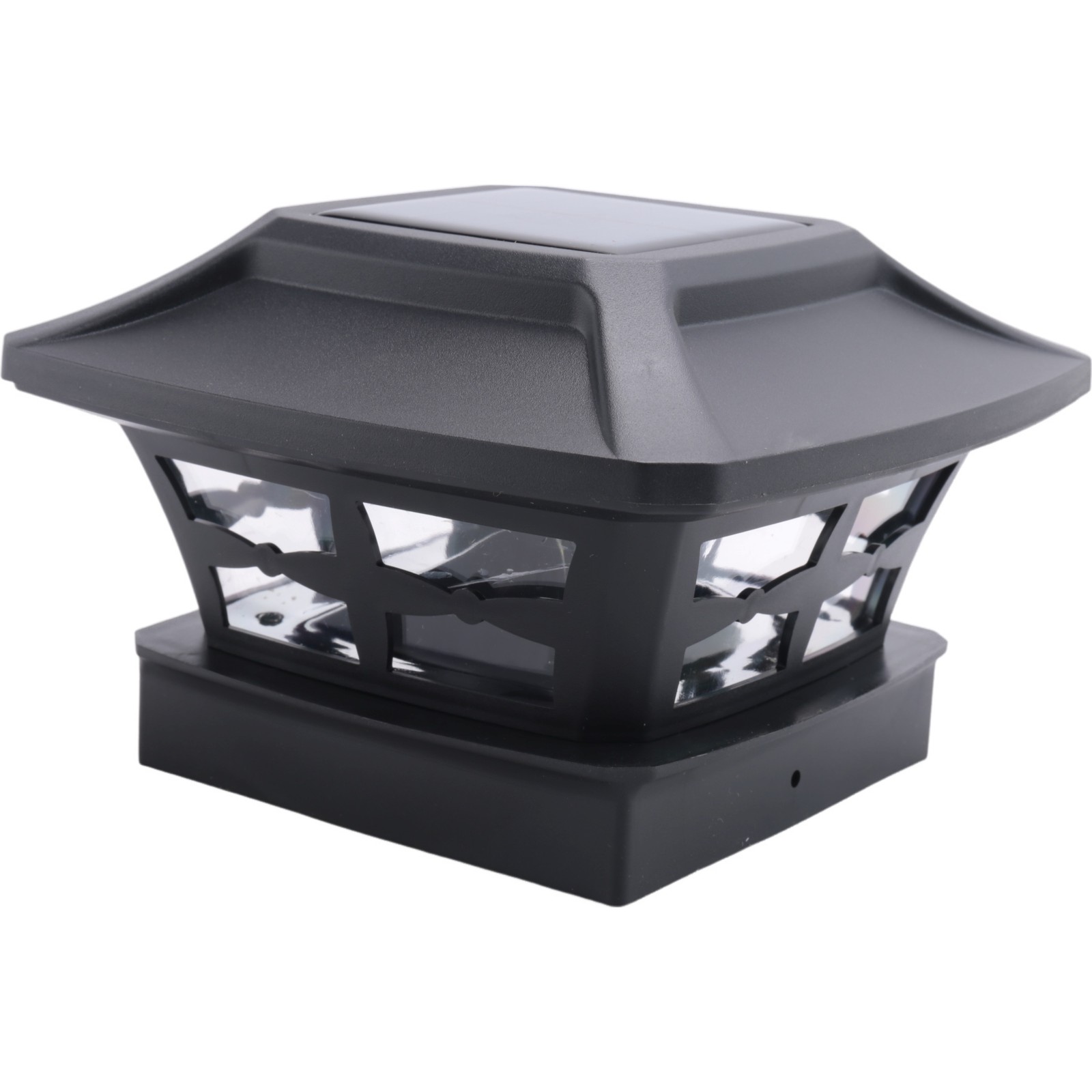 2X(Solar Post Lights 2 Lighting Modes LED Deck Fence Lights for 4X45893