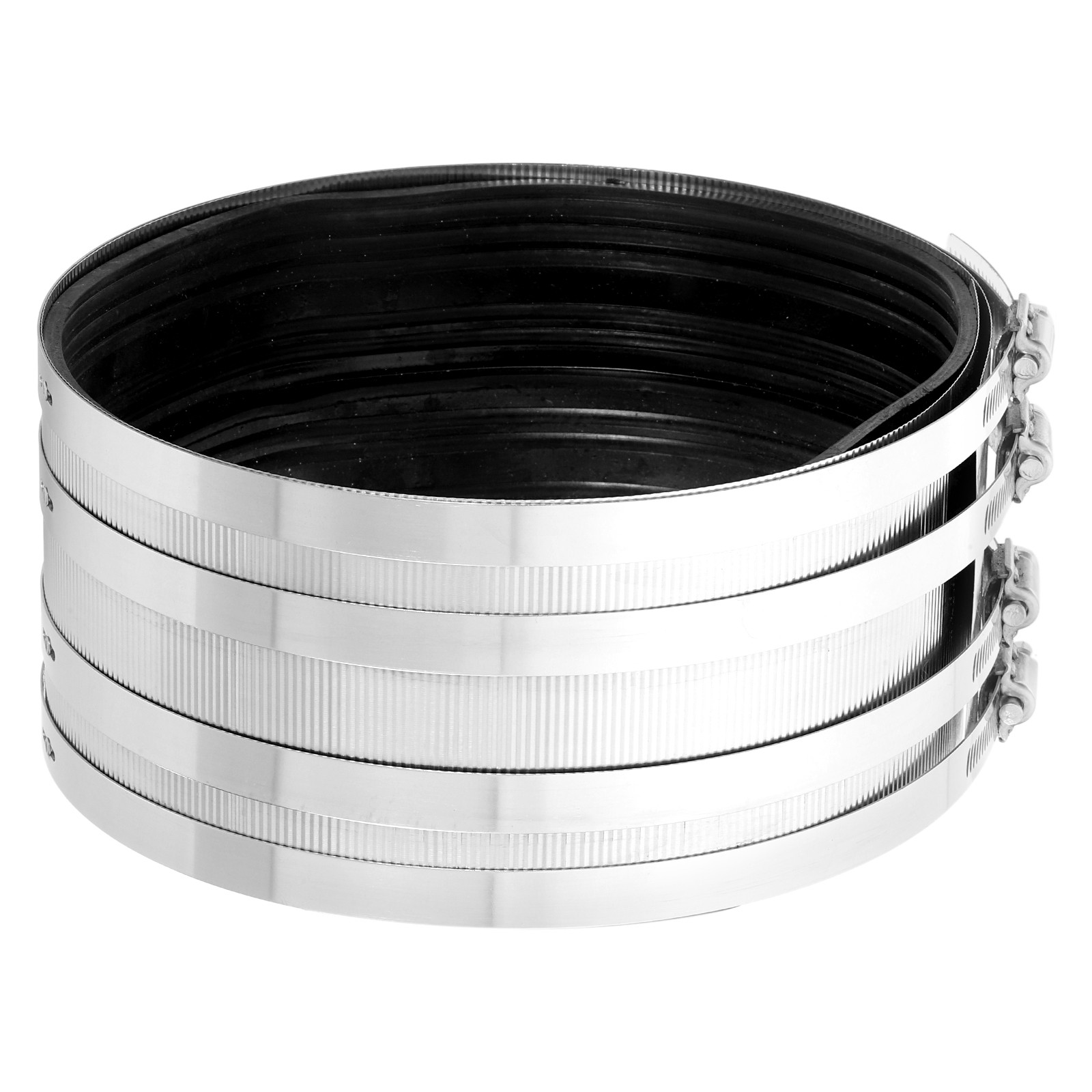 Hose Clamp, 20.8mm Stainless Steel Pipe Connector for PVC and Metal Pipes