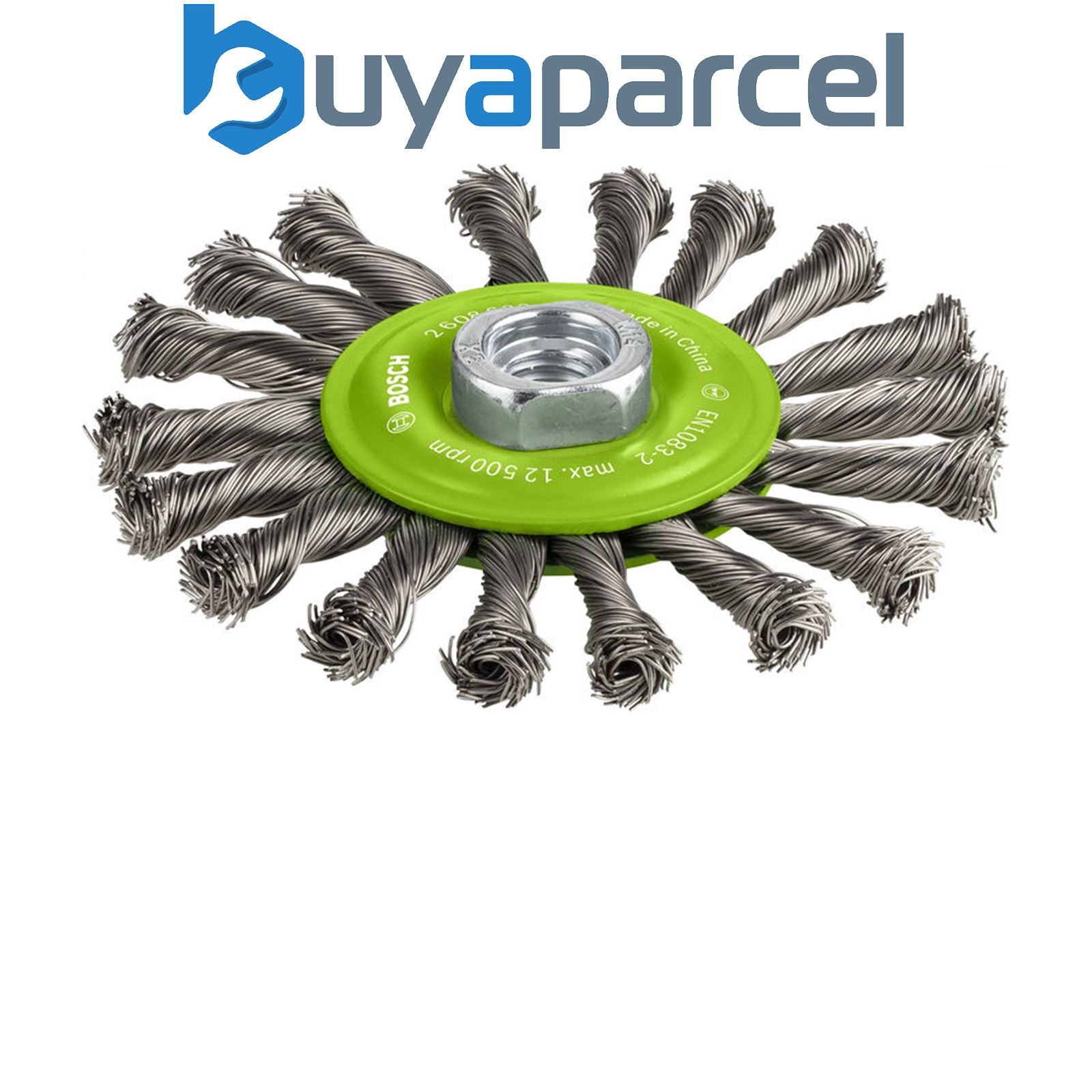 Bosch Brushing PRO Stainless Steel heavy Wire Wheel 115x 0.5mm Thread 2608622106