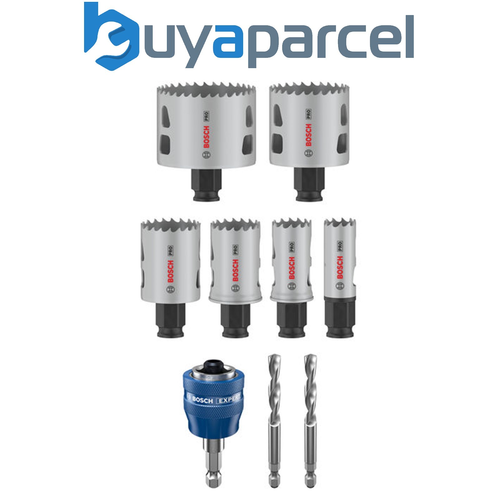 Bosch Hole saws sets PRO Multi Material PC Plus Hole Saw Set 9 pcs 2608594435