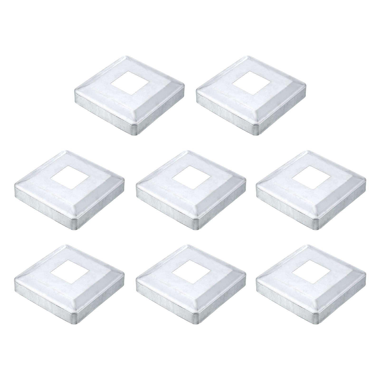 8Pcs Post Base Cover, 4.75x4.75 Integral Style Post Skirt Column Wrap(1.6x1.6)