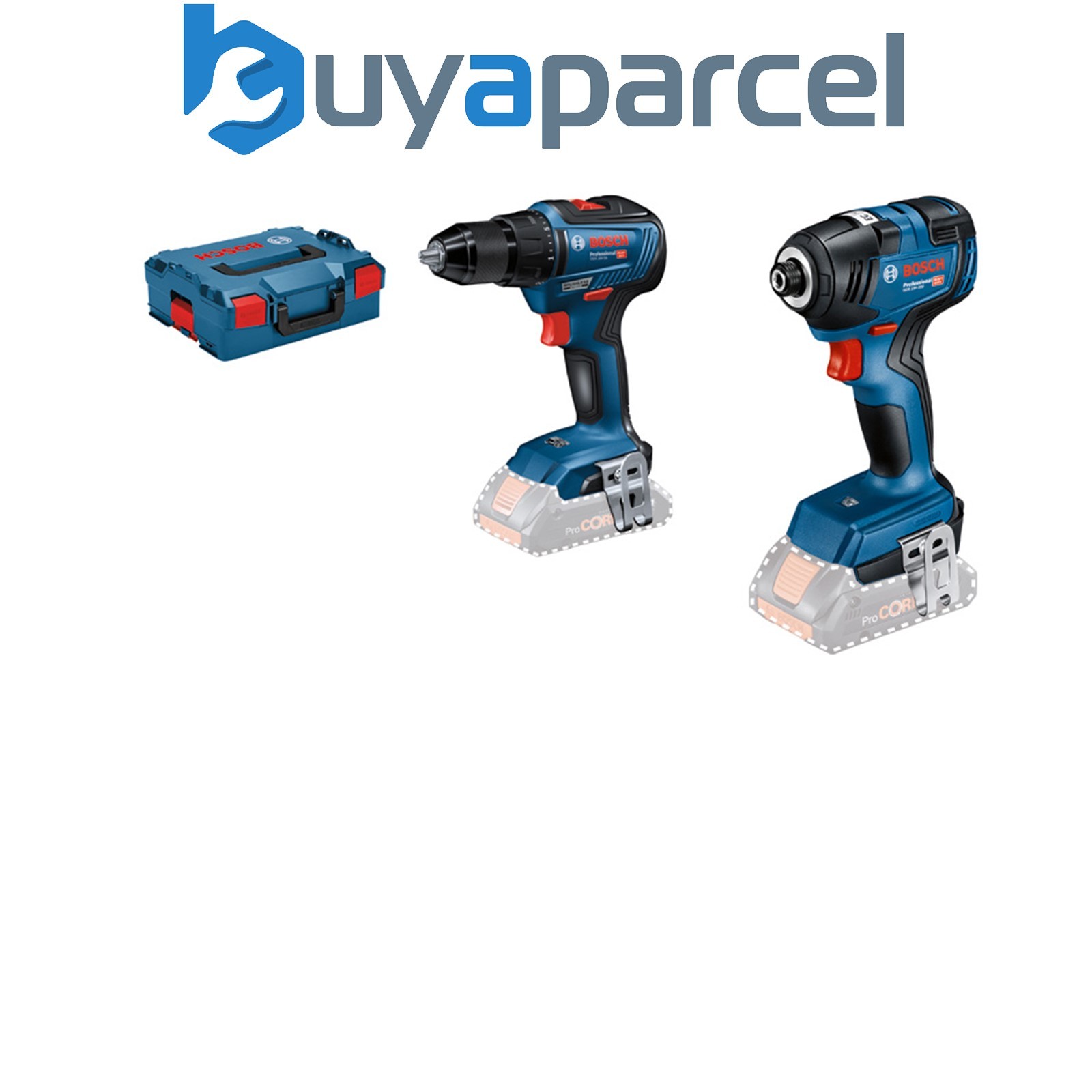Bosch PRO Combo Kit 18 V kit: GDR + GSR + 2 x GBA 4.0Ah + GAL 06019J2101
