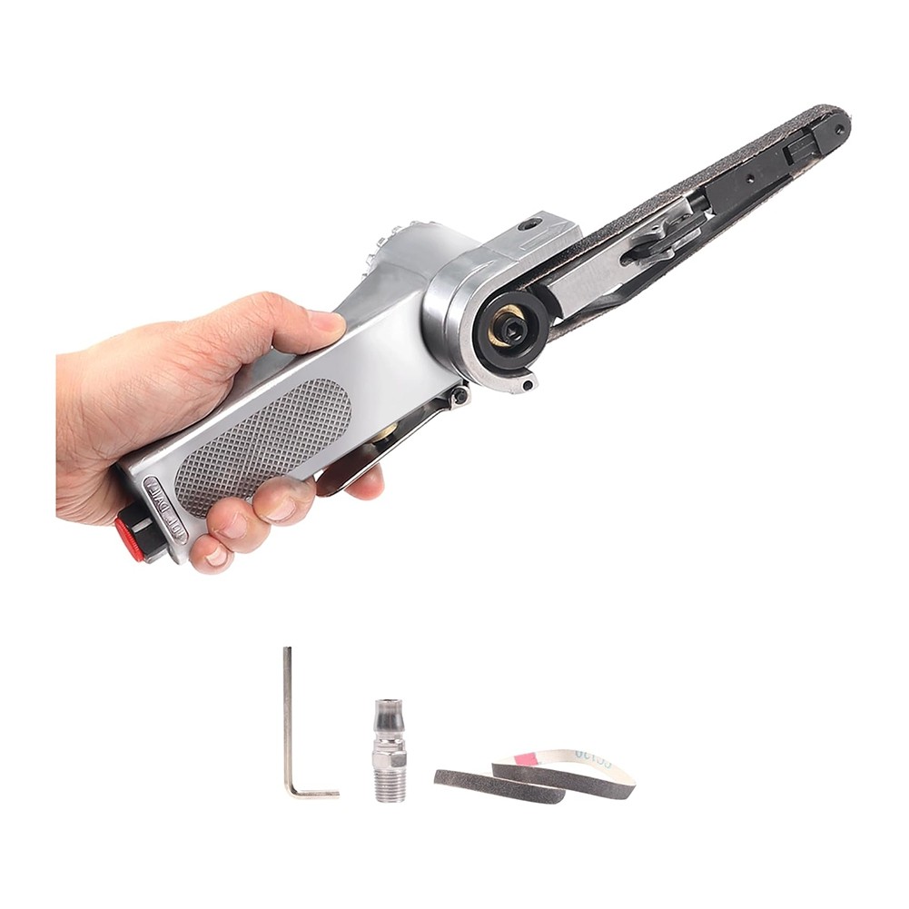 Air Belt Sander CraftsmanHandheld Belt Sander for Metalworking,Woodworking O9Z3