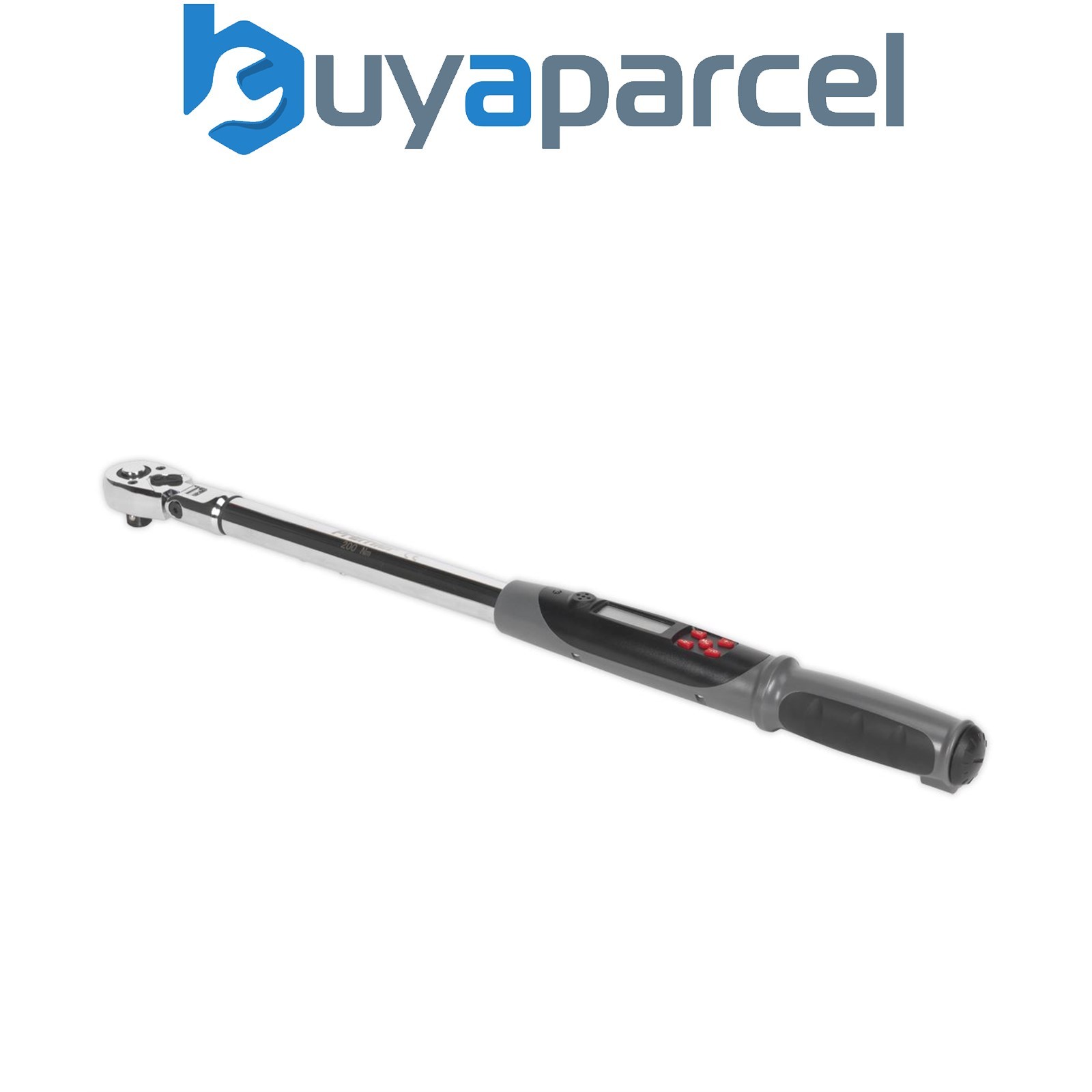 Sealey STW309 Premier Flexi-Head Digital Torque Wrench with Angle Function 1/2"S