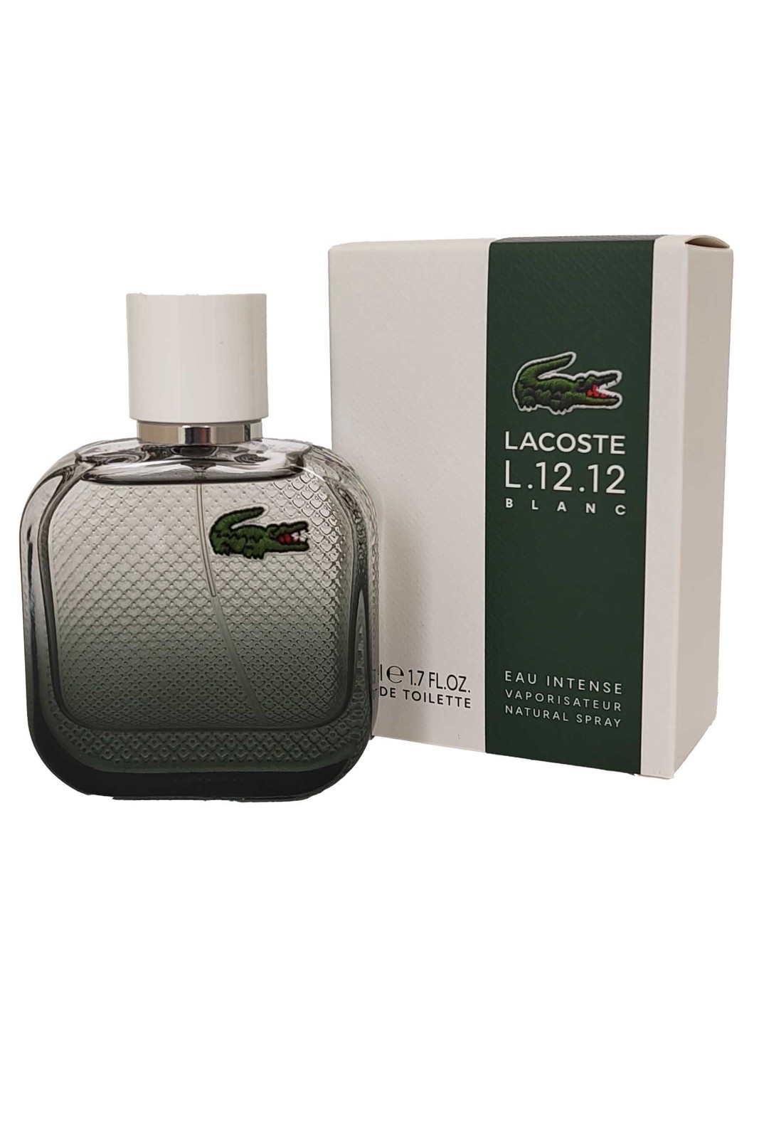 Lacoste L.12.12 Blanc Homme EDT Spray Intense 50ml Eau Intense Mens Fragrance