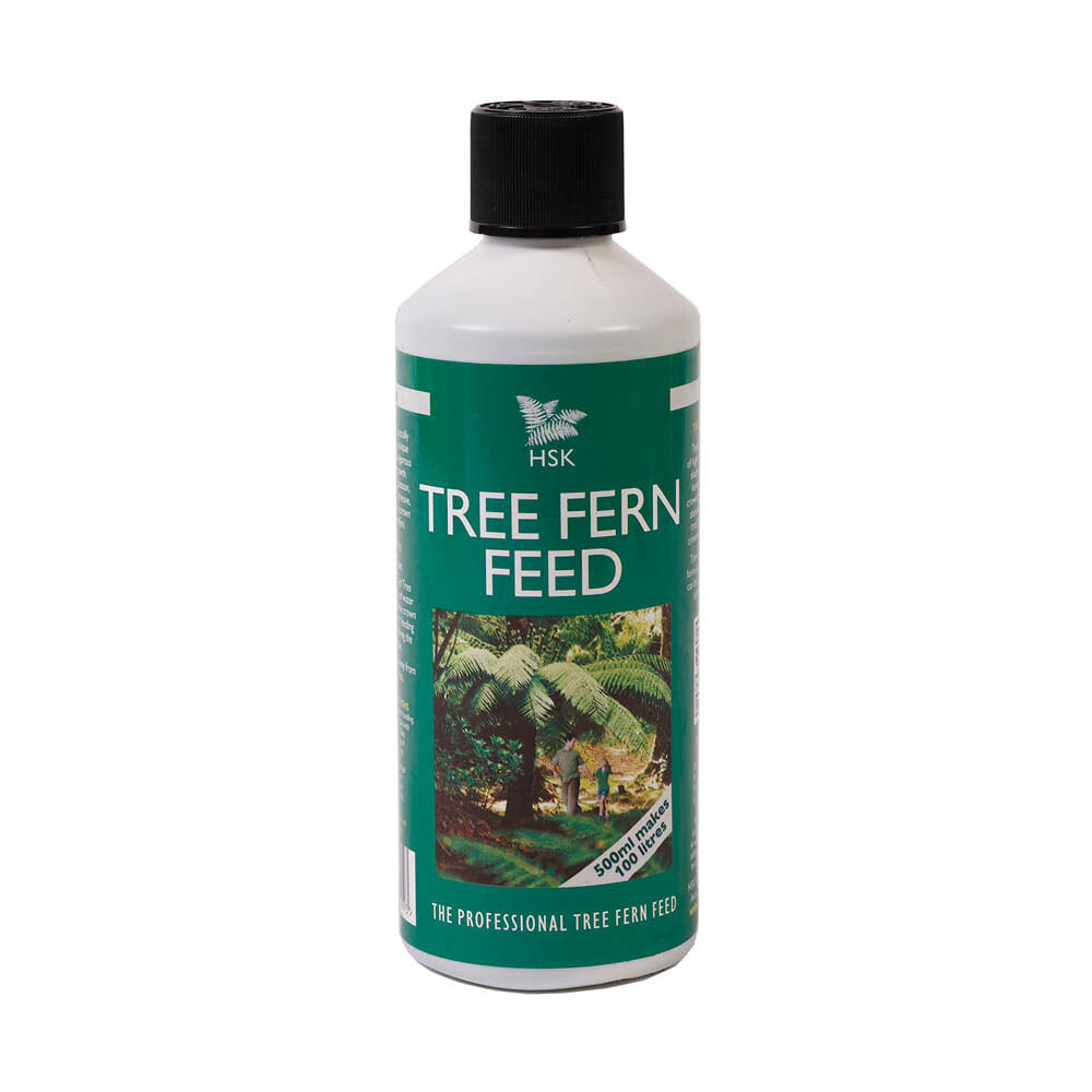 Tree Fern Feed, HSK Liquid Fertiliser, 2 x 500ml Bottles for Outdoor Fern Plants