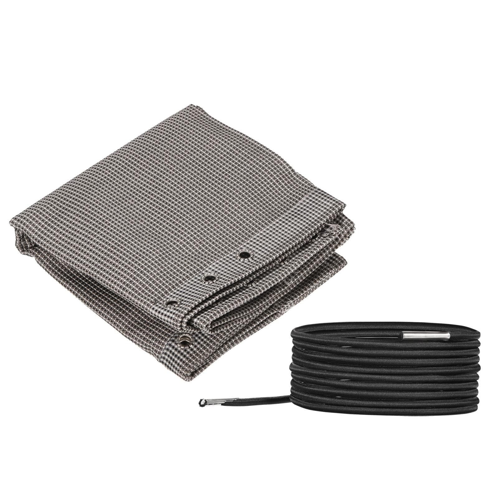 Gravity Chair Replacement Fabric Recliners Repair Kit with Ropes, Gray