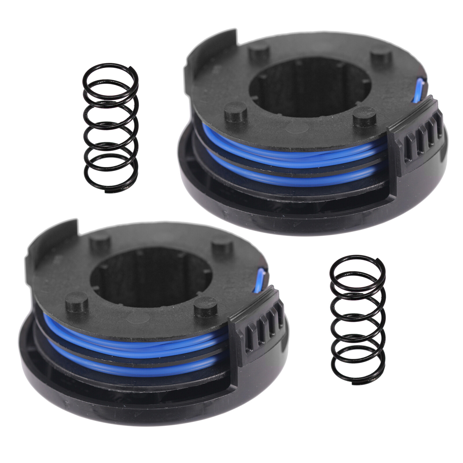 Strimmer Line Spool Cover x 2 for Qualcast GT2518 GT2518X GT2551 GT2551X Trimmer