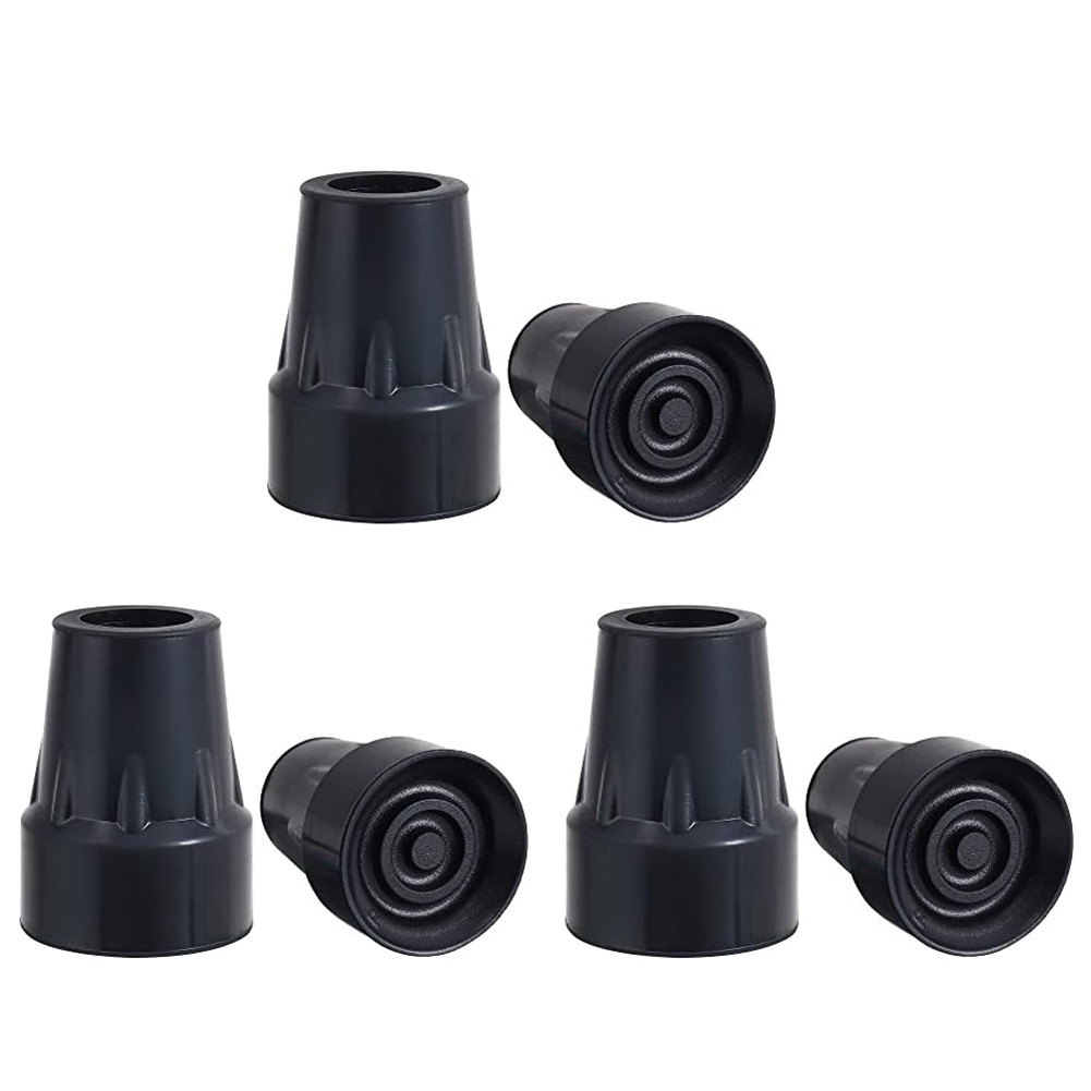 3X(Crutch Tips, 3/4Inch Heavy Duty Non-Slip Rubber Cane Tips, Replacement6926