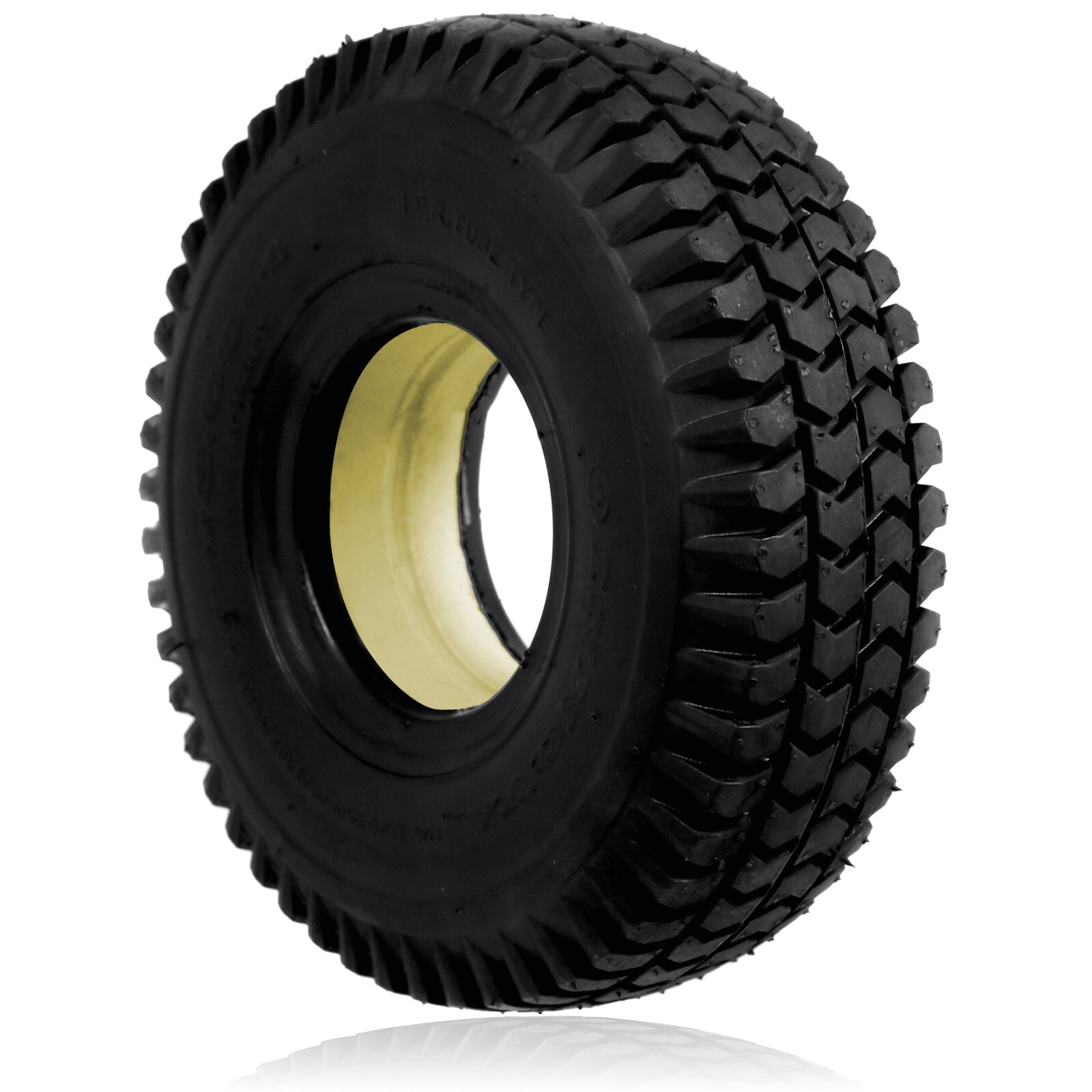 Mobility Scooter Tyre 3.00 x 4 Solid Block Tread 3.00-4 300x4 260x85 No Puncture