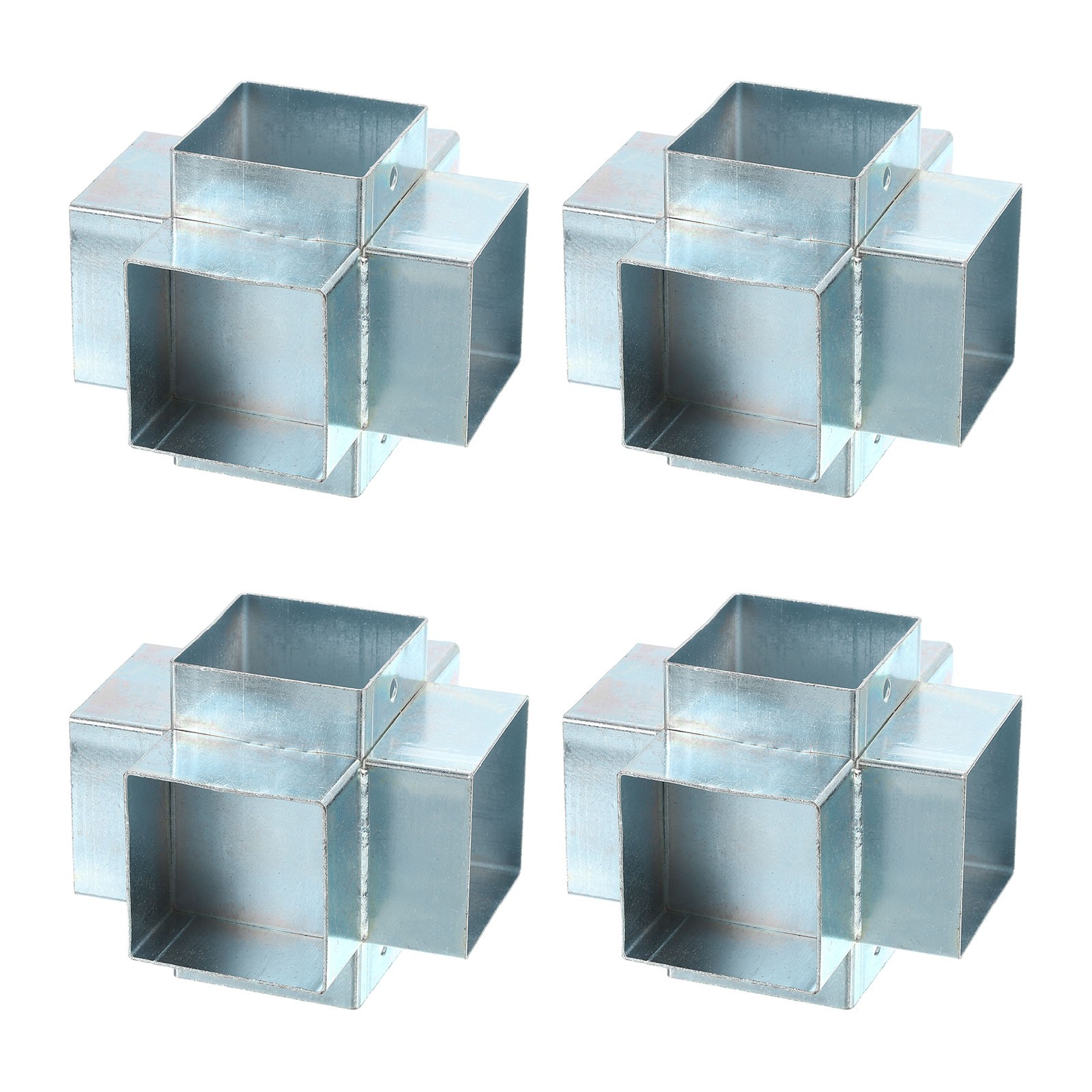 6-Way Gazebo Brackets Kit, Angle Bracket for 2" x 2" Lumber (4 Pack)