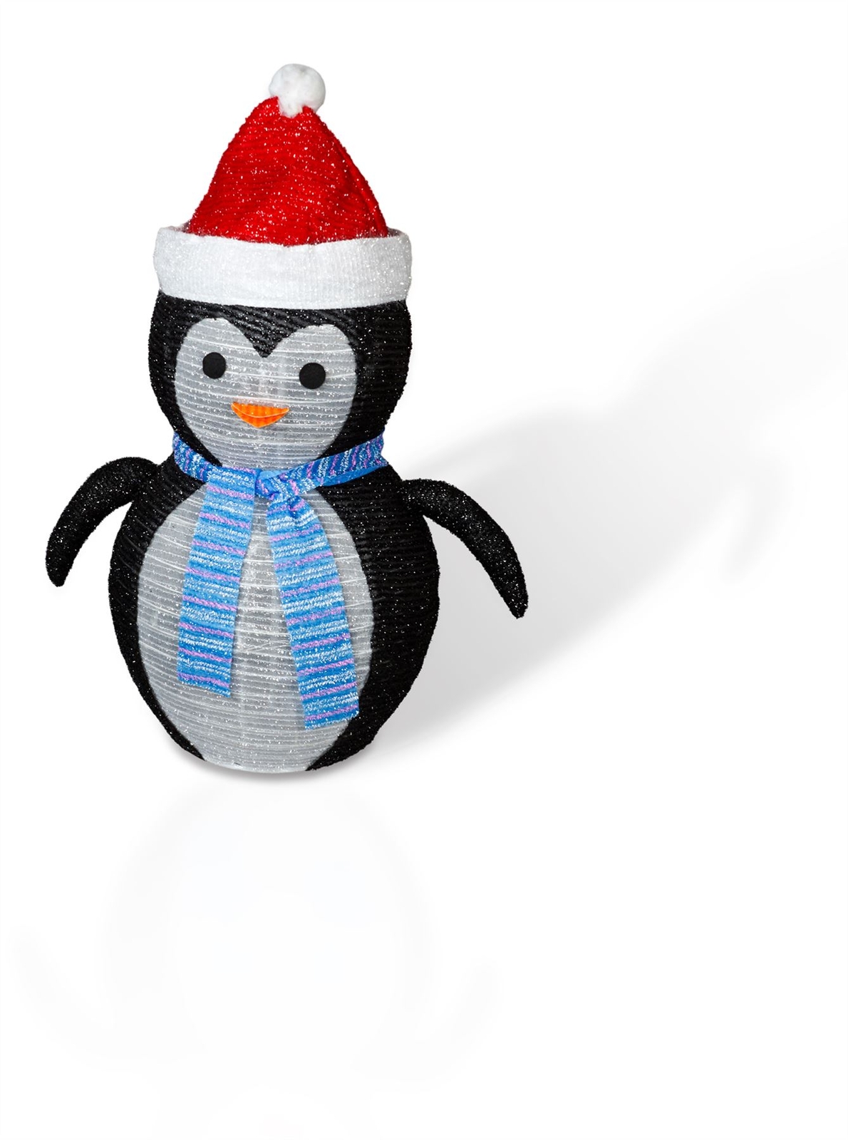 Cool White LED Christmas Light Figure Xmas Decoration 70cm Penguin Timer Outdoor