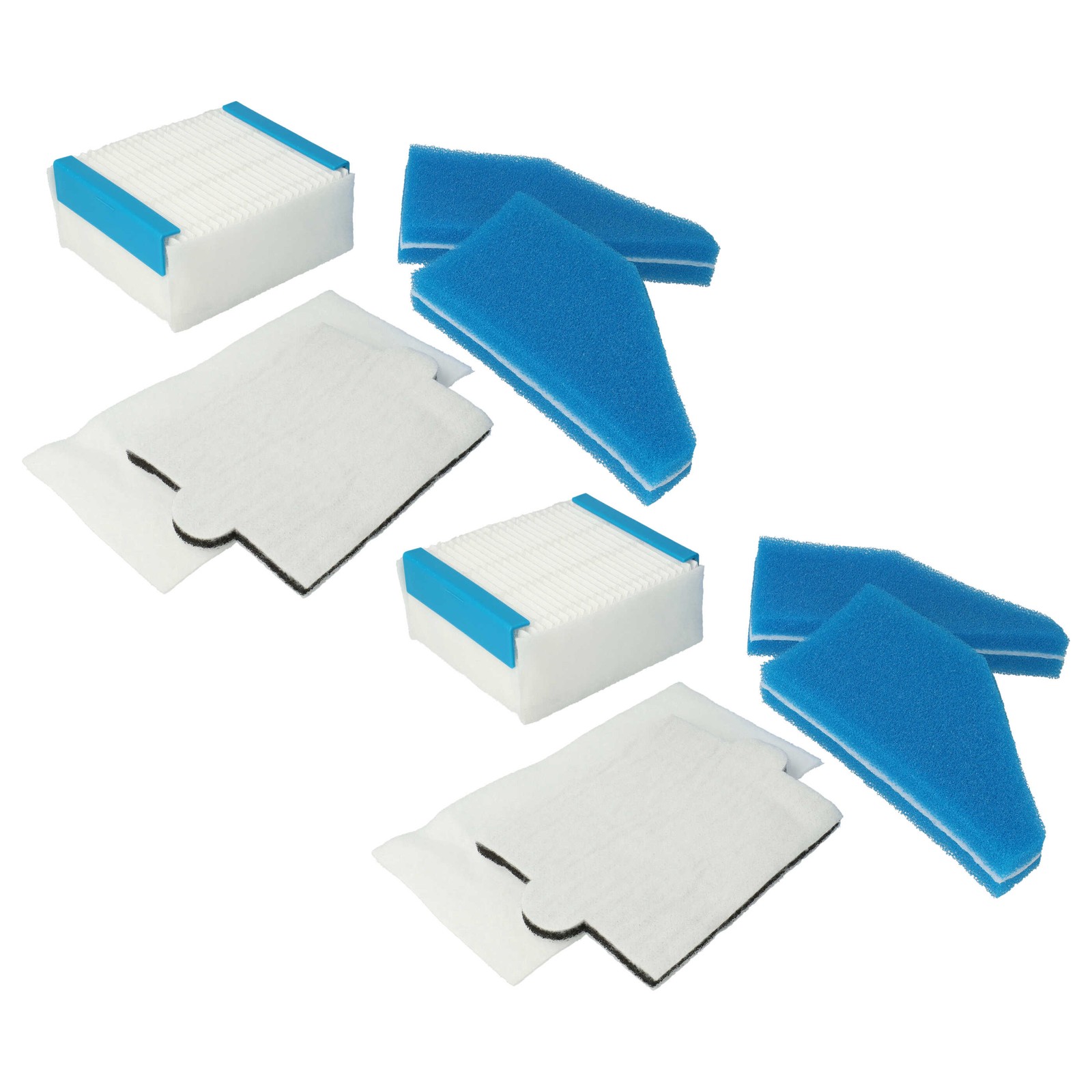 2x Filter Set HEPA for Thomas Cycloon Hybrid Pet & Friends