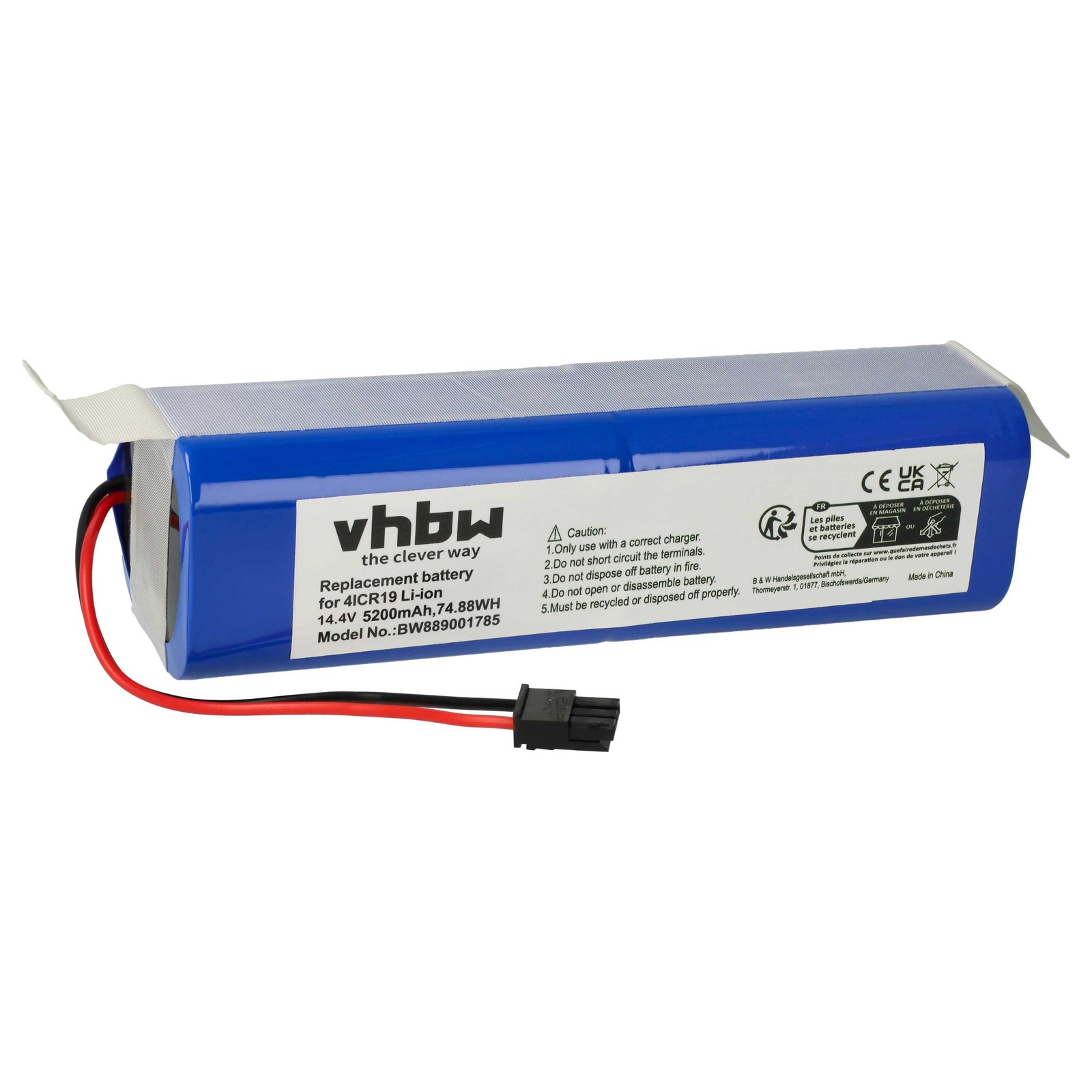 Battery for Eufy PA89 PA61 5200mAh 14.4V