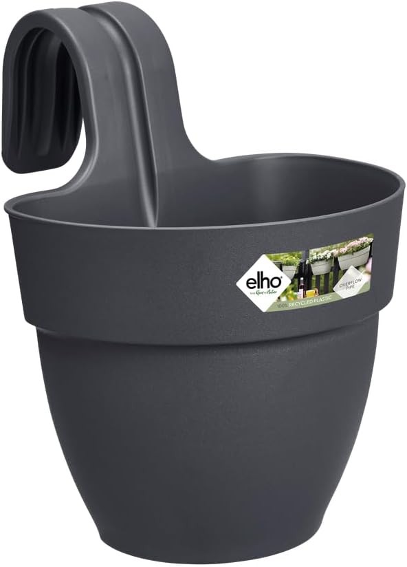 elho Vibia Campana Easy Hanger S 21 - Planter for Balcony & Outdoor - Ø 20.5 x