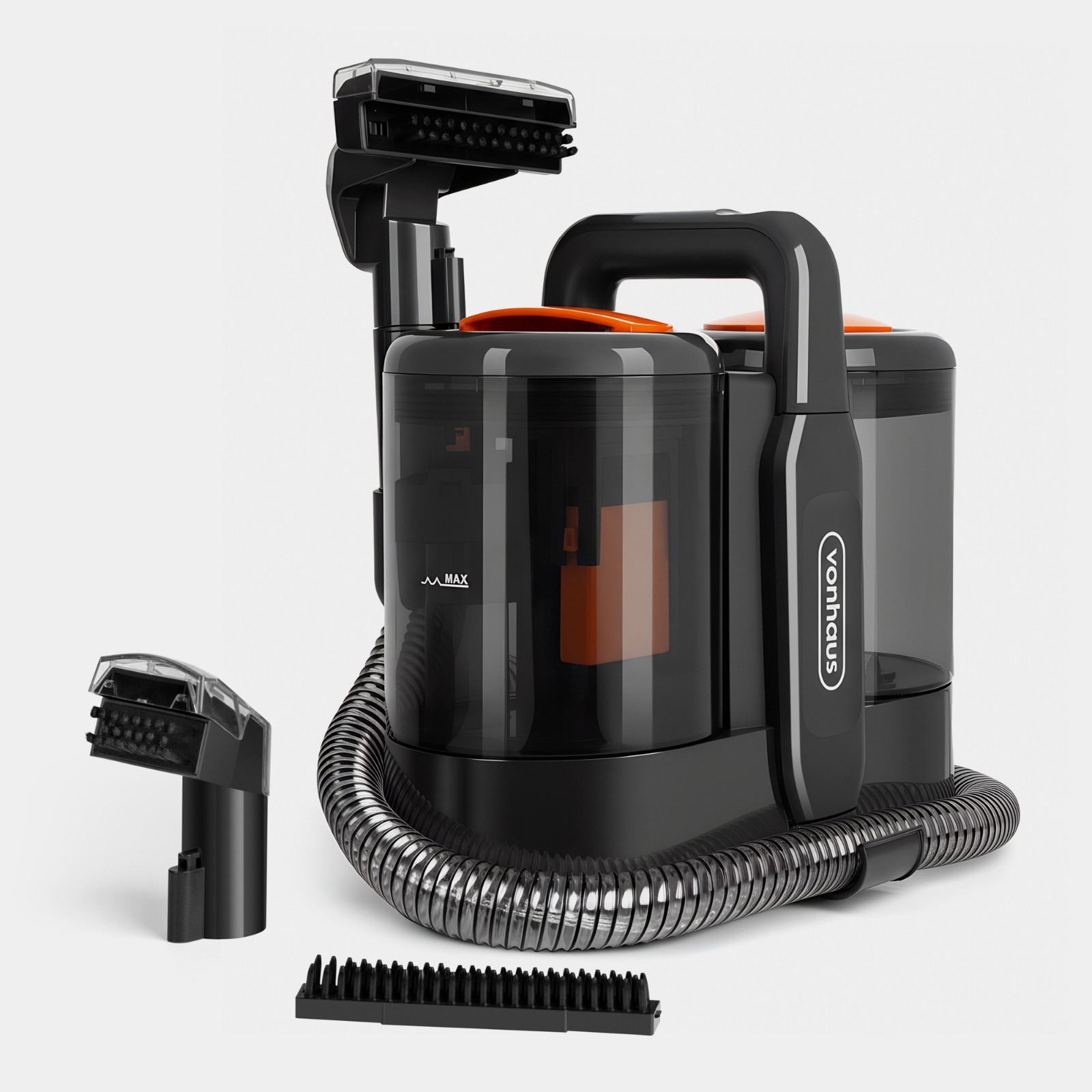 Vonhaus Spot Cleaner with 1.5L Water Tank Capacity For Carpet, Upholstery & Cars
