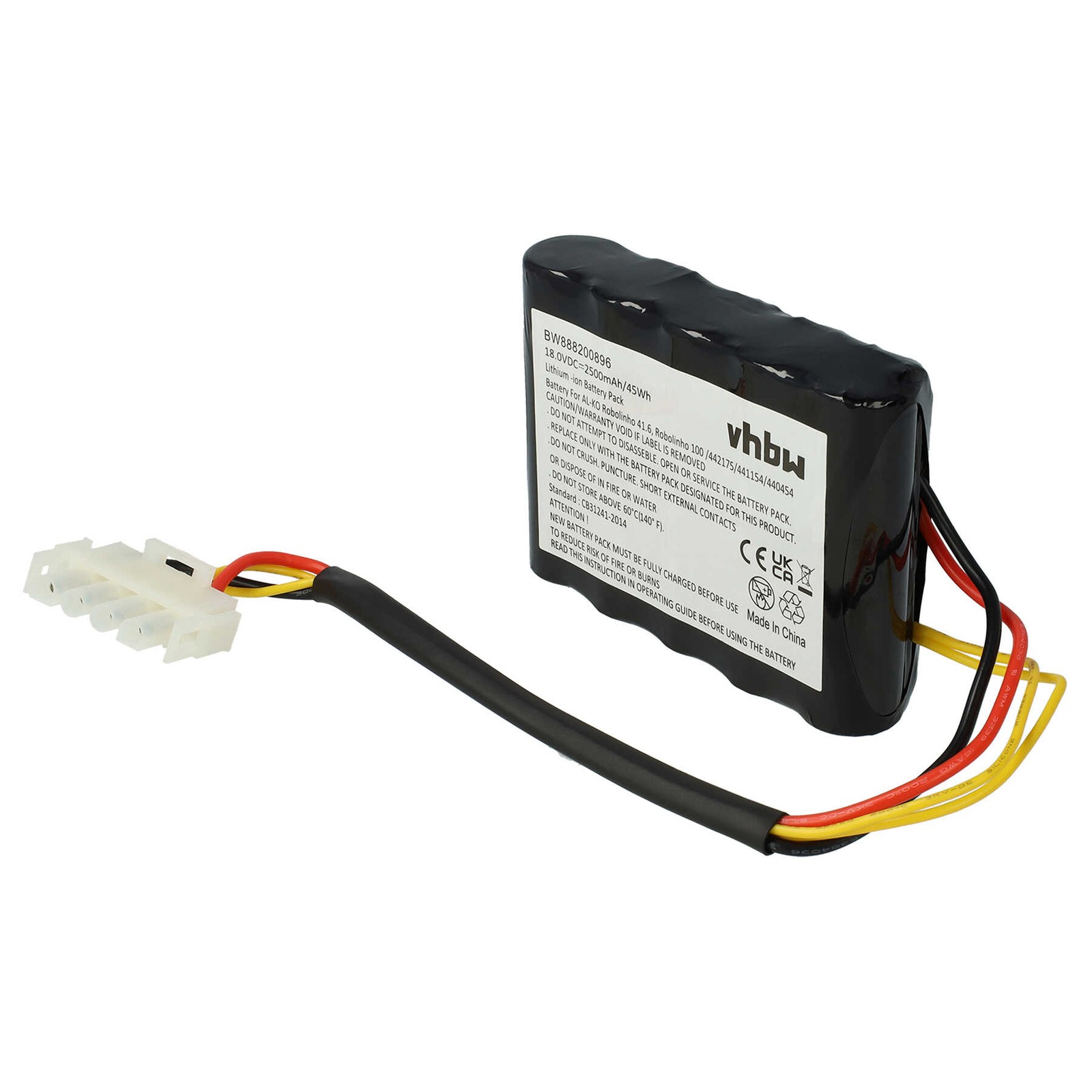 Battery for Efco Sirius 700 2500mAh 18V