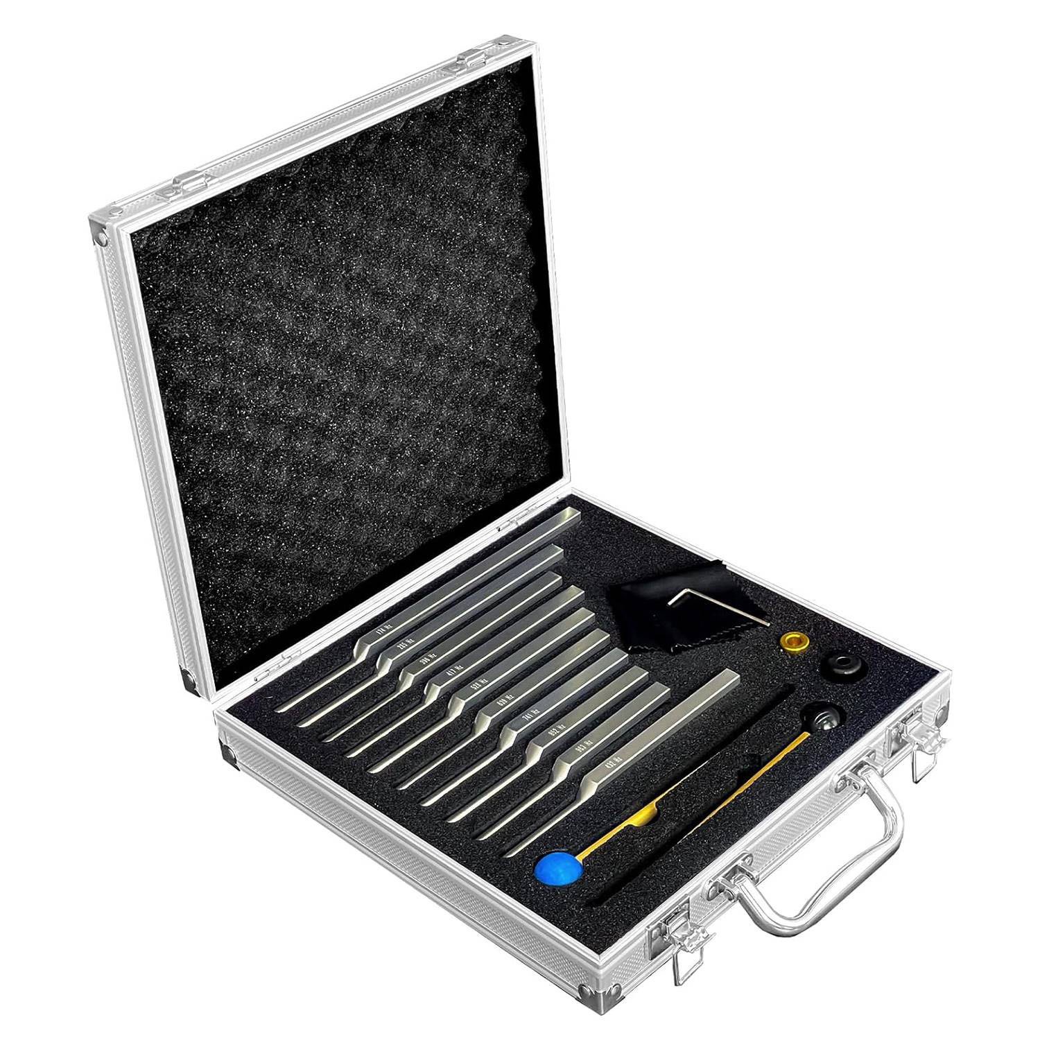 10 Piece Tuning Fork Set ,Tuning Forks for Healing Chakra Sound Meditation7271