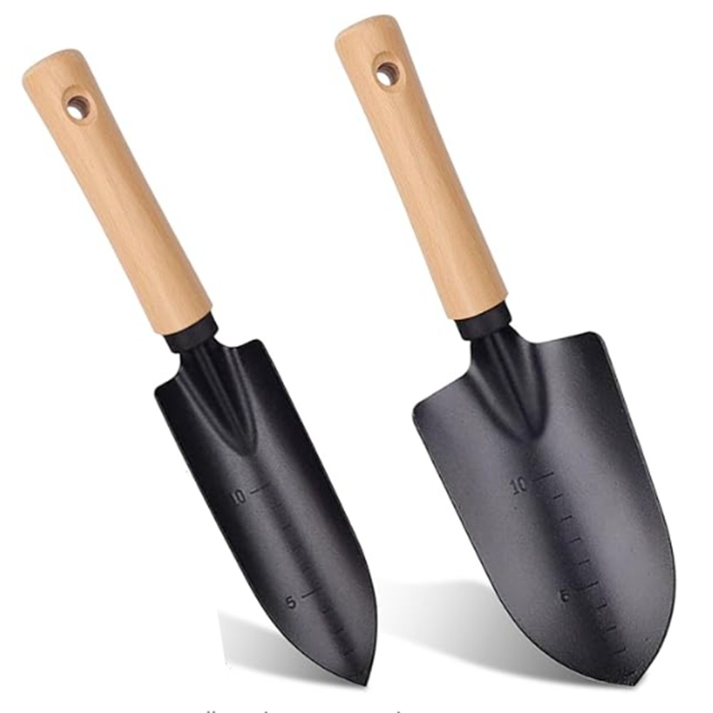 3X(2Pcs Multifunctional Garden Trowel Set for Gardening & Camping Heavy4045