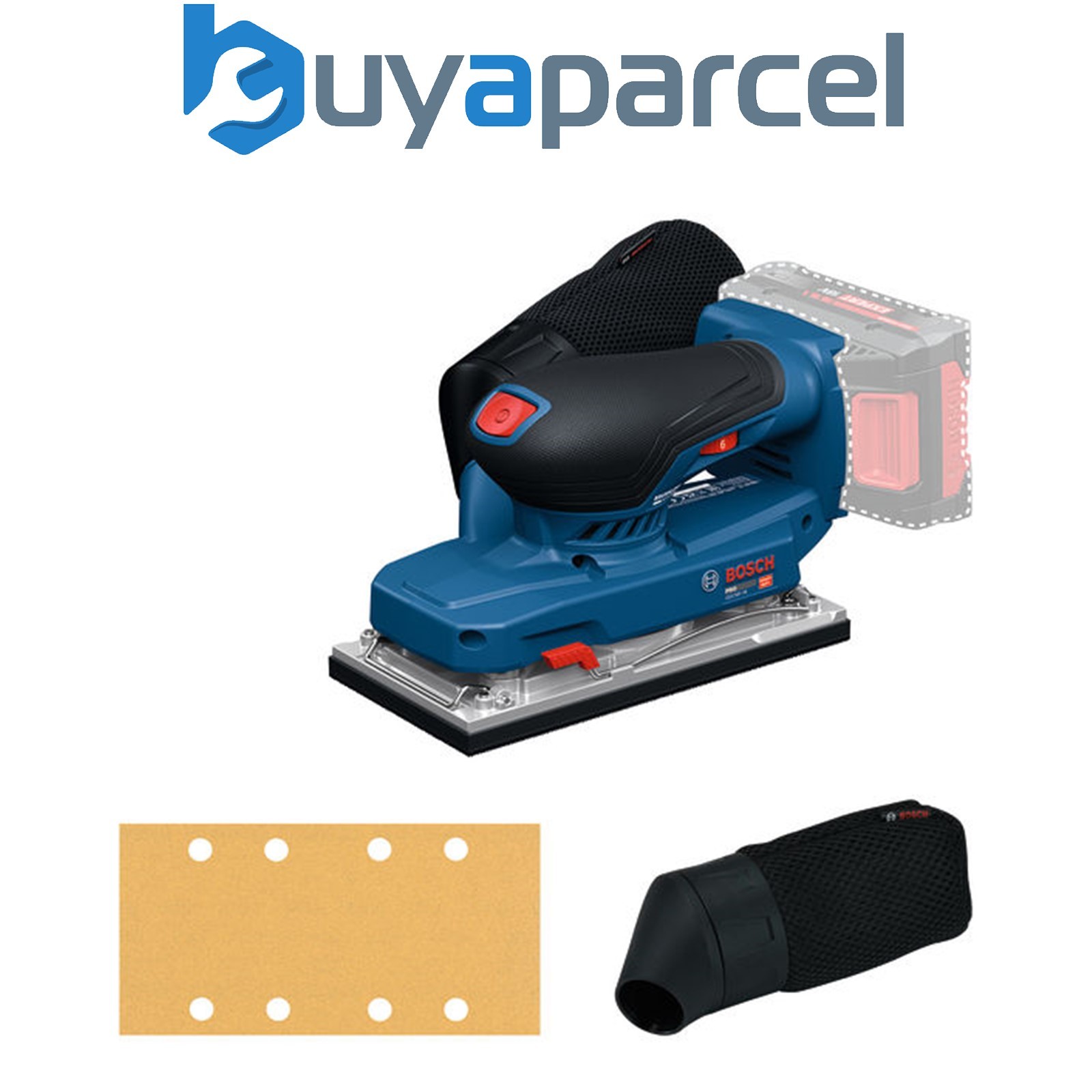 Bosch PRO Orbital Sander GSS18V-18 Carton box 06019R7000