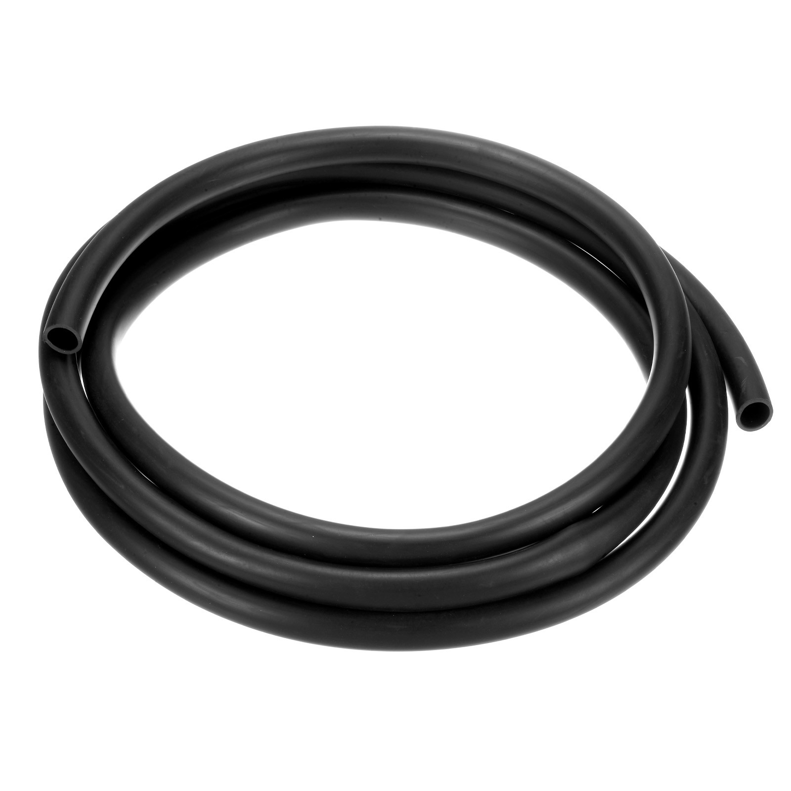 Lubricating Oil Hoses, 14mm ID 9.84FT Rubber Tubing for Garden [Black]