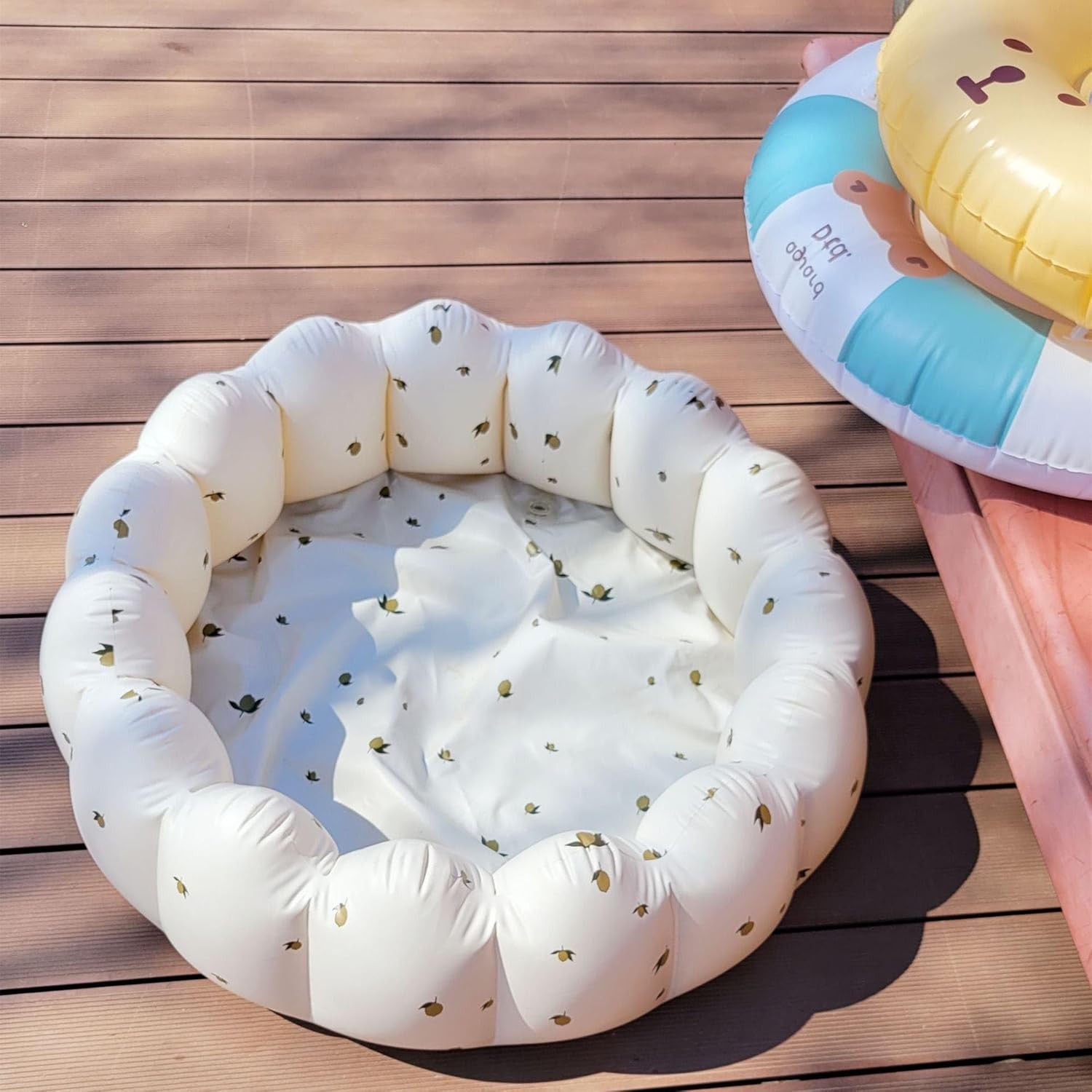 Inflatable Swimming Pool 90 cm PVC Paddling Pool Cute Swimming Pool Inflatable