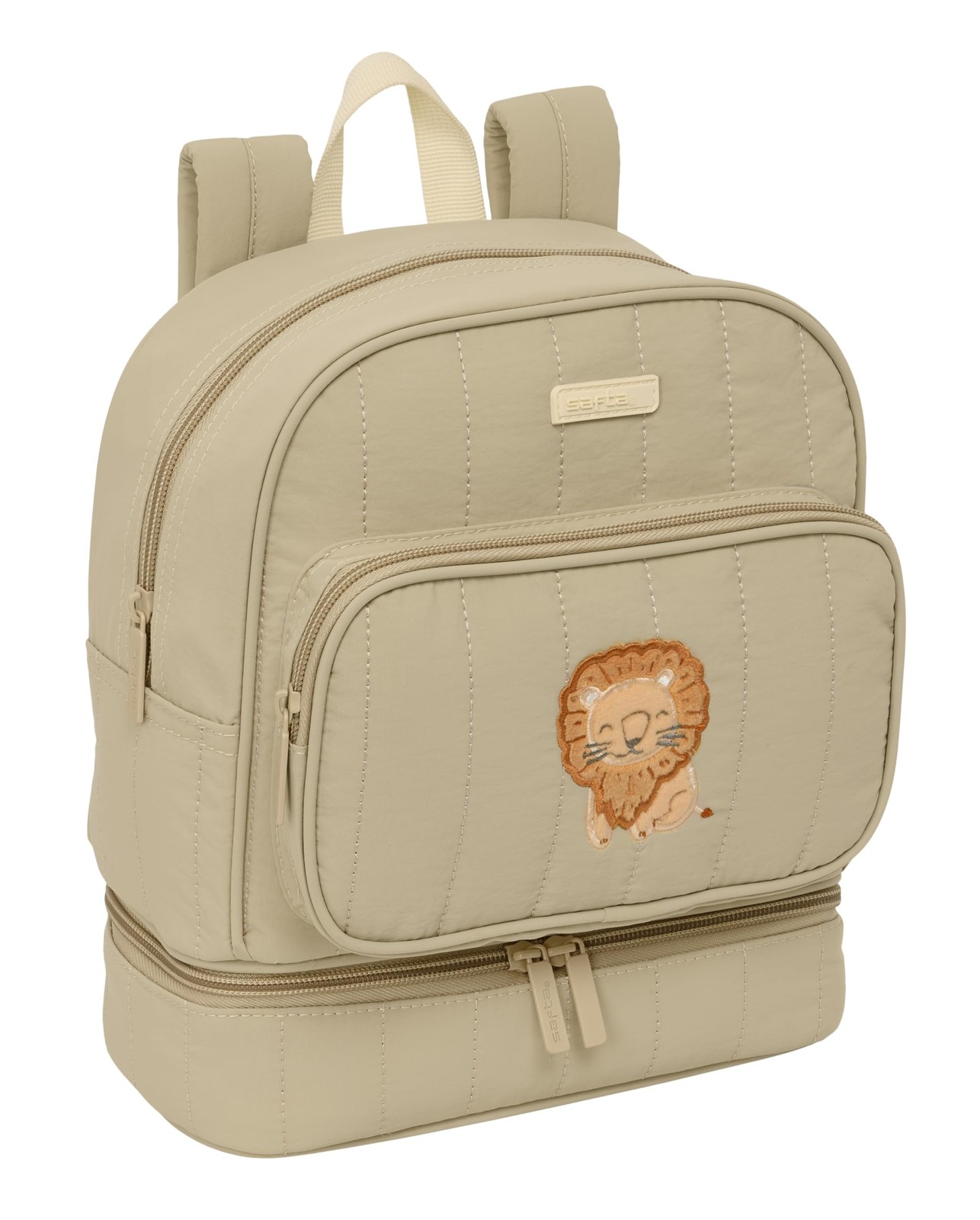 SAFTA Preescolar Leon – Backpack Refrigerator Nursery, Fridge for Cold and Hot,