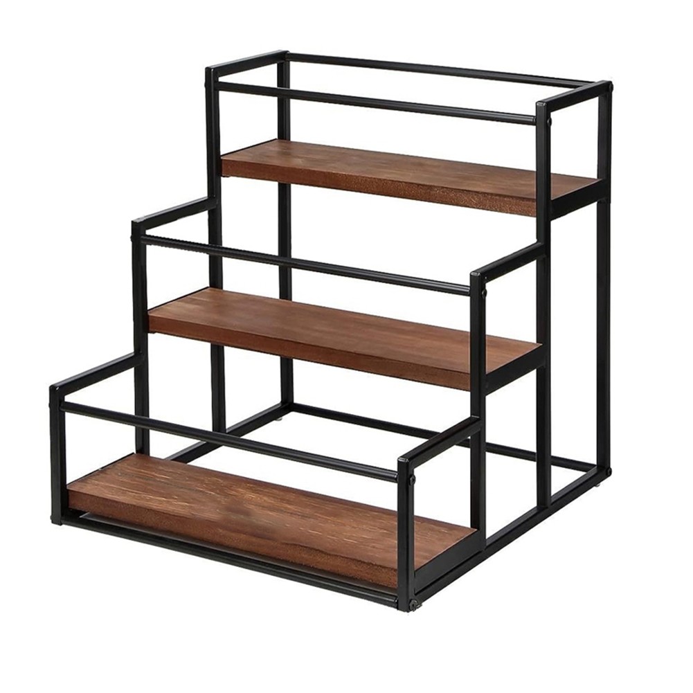 Coffee Syrup Rack 3-Storey Storage Rack Wine Rack Wine Rack Kitchen7207