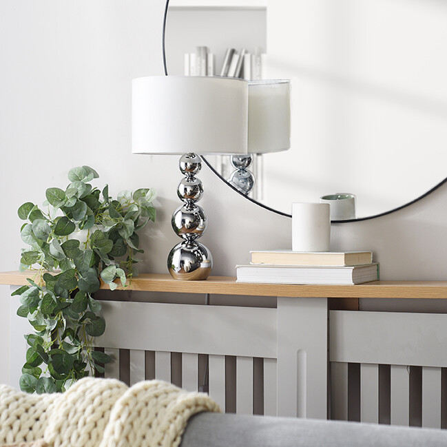 42cm Table Lamp Stacked Ball Living Room Lounge Light Modern Lighting Home Decor