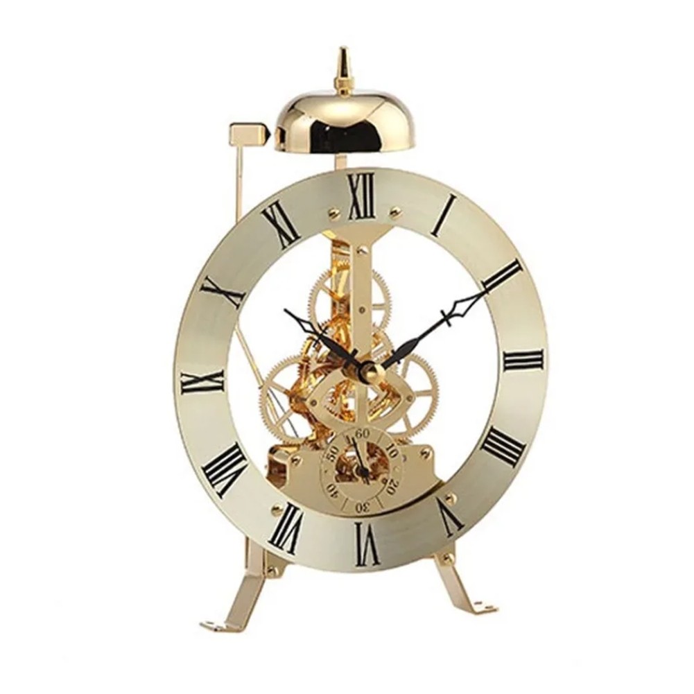 Table Clock Quartz Clock Perspective Movement for Bedroom Home Decoration8843