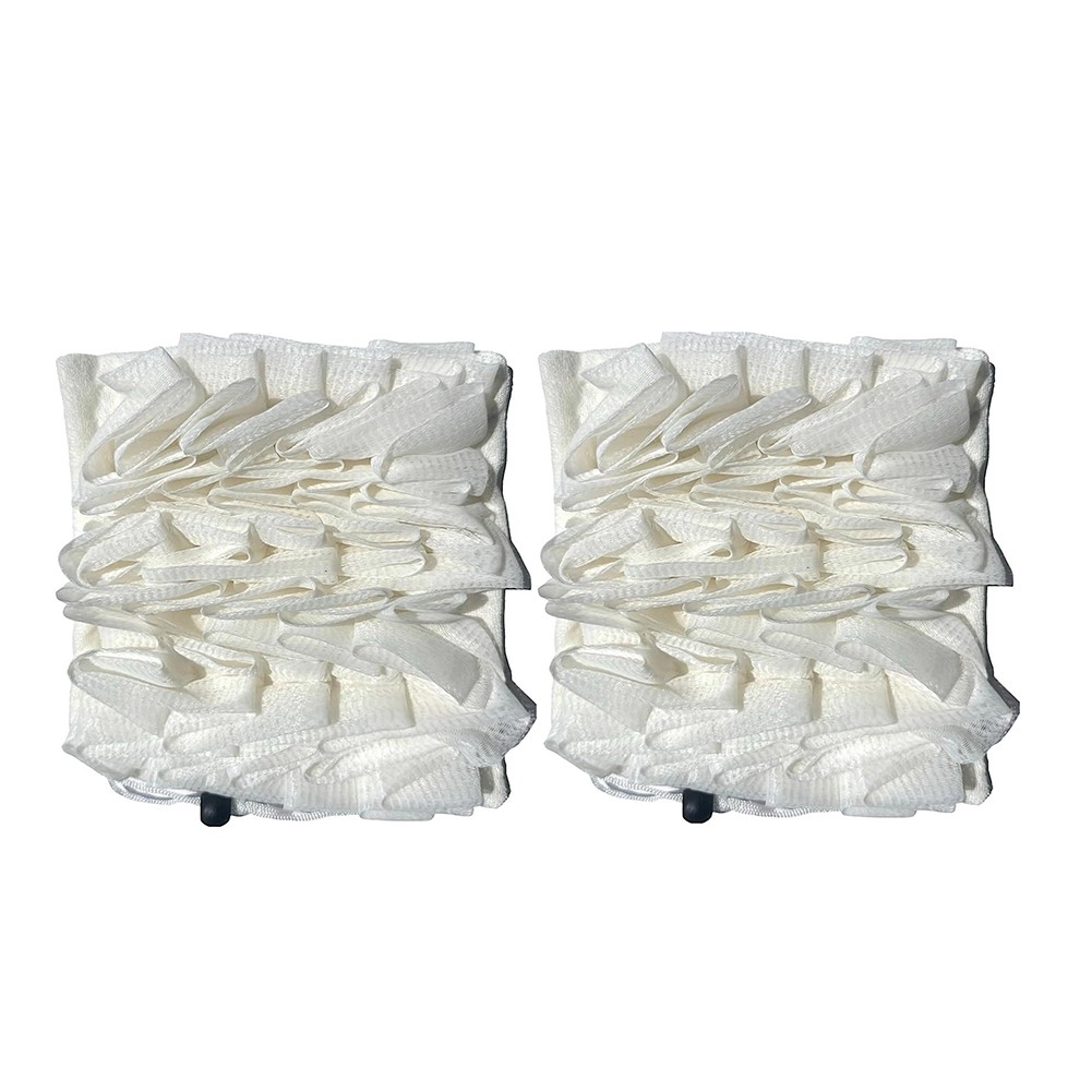 5X(2 Pcs 2-In-1 Bath Loofah Sponge,Exfoliating & Gentle Cleansing Bath3493